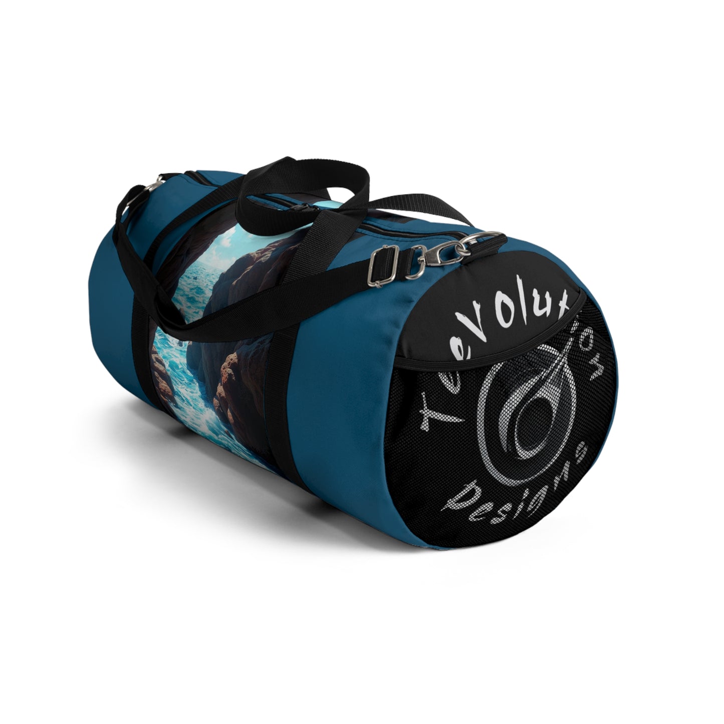 Ocean Waves Duffel Bag | Stylish Travel Tote for Adventurers