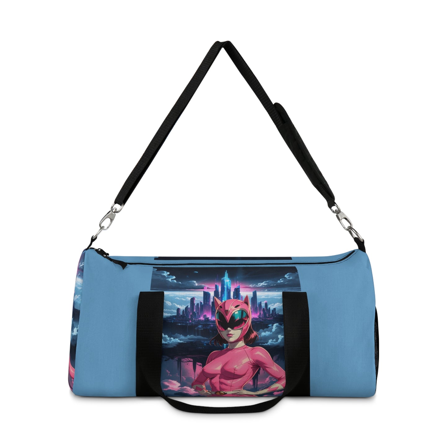 Vibrant Anime-Inspired Duffel Bag for Travel & Gym