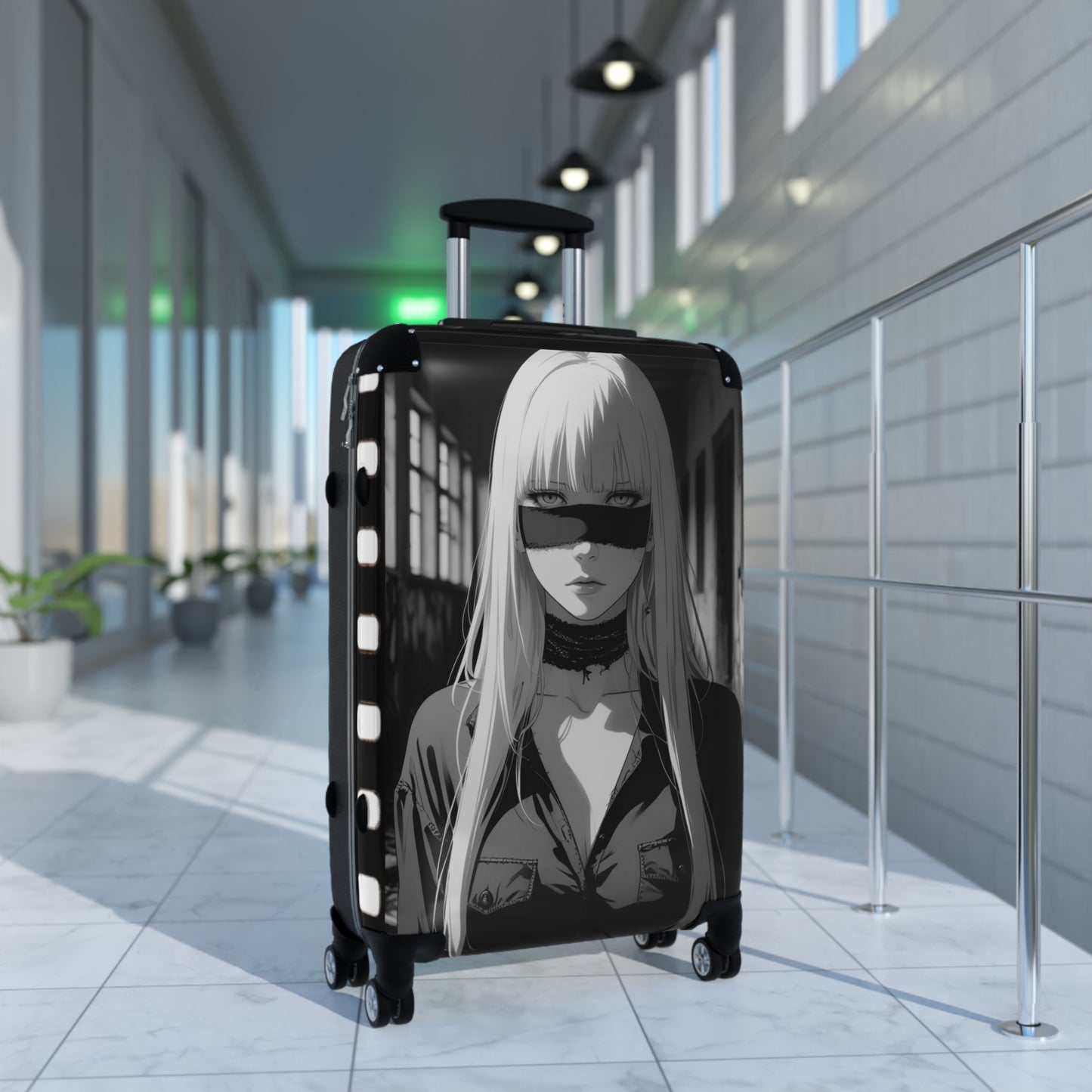 Anime-Inspired Luggage - Stylish Suitcase with Bold Design