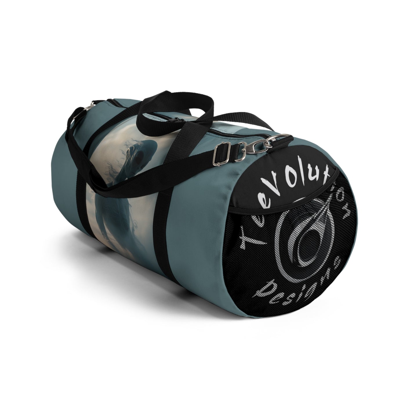 Mysterious Alien Duffel Bag - Perfect for Gym or Travel