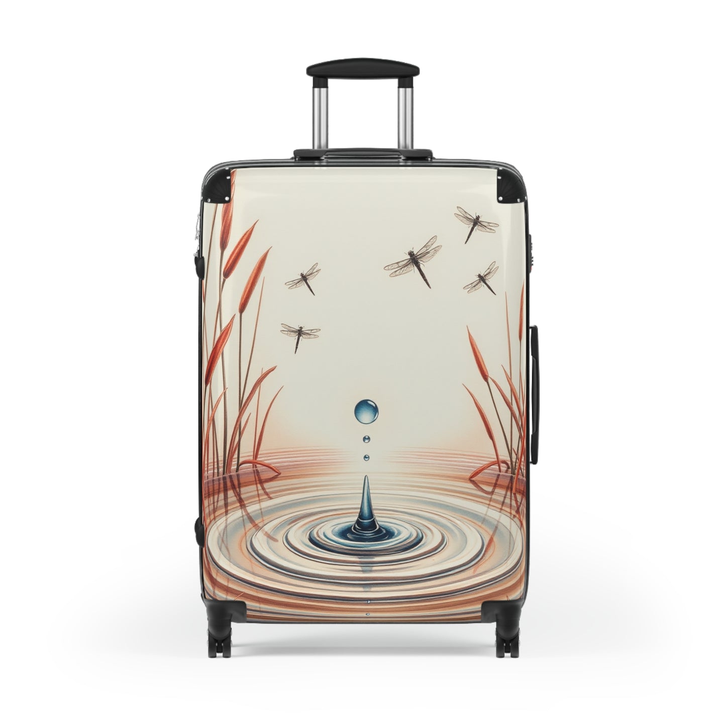 Tranquil Waters Suitcase for Travel Enthusiasts