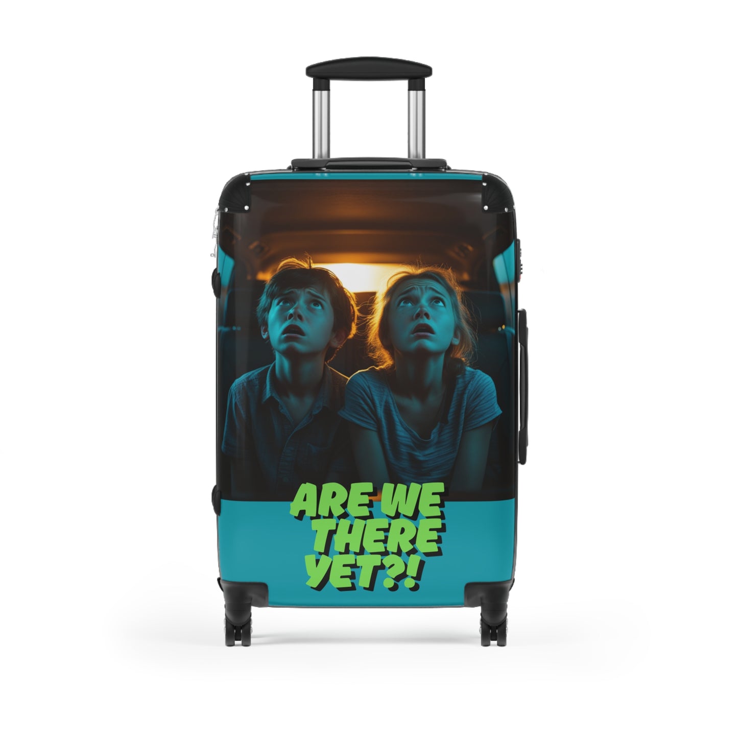 Playful Adventure Suitcase - "Are We There Yet?!" Design