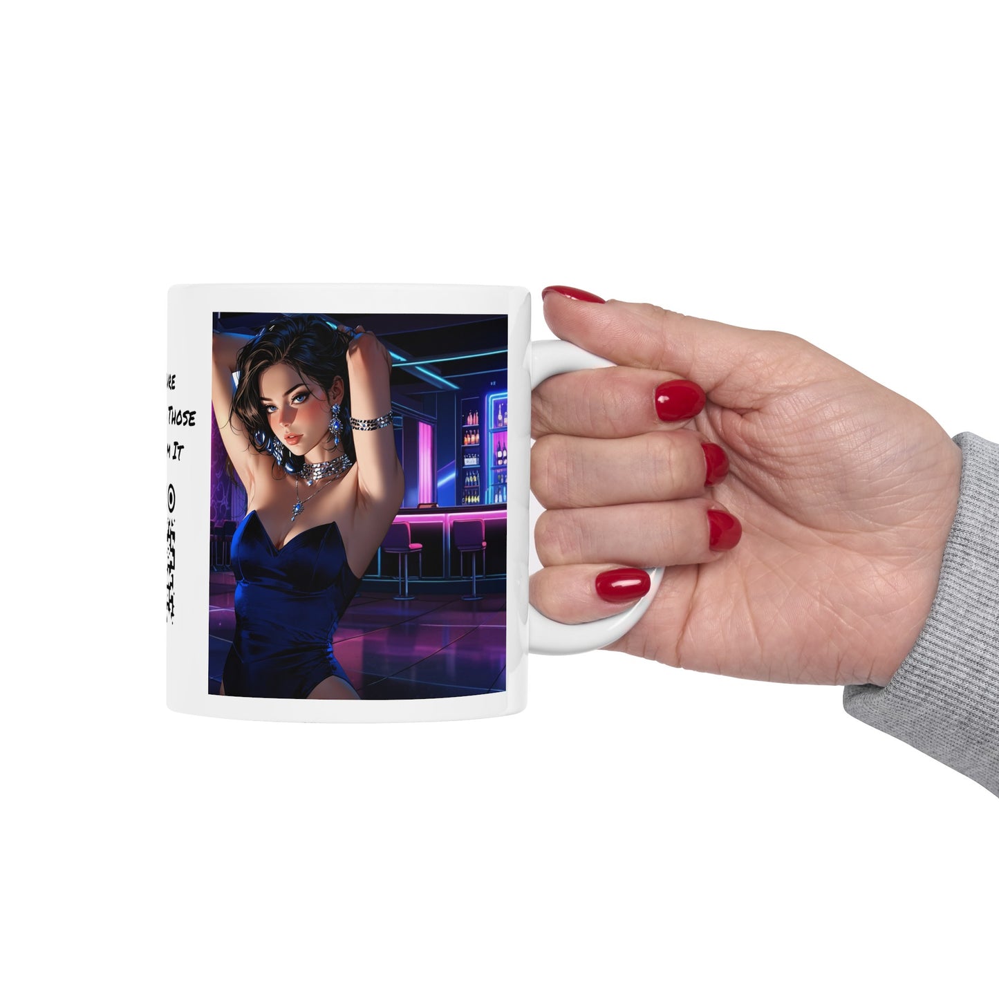 Before The Storm | HD Graphic | Anime | Waitress | Coffee | Tea | Hot Chocolate | 11oz | White Mug