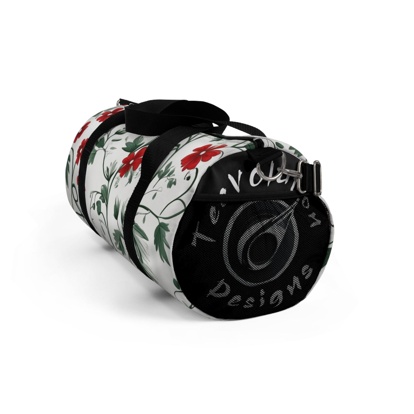 Floral Pattern Duffel Bag - Stylish Gym & Travel Tote for Active Lifestyles
