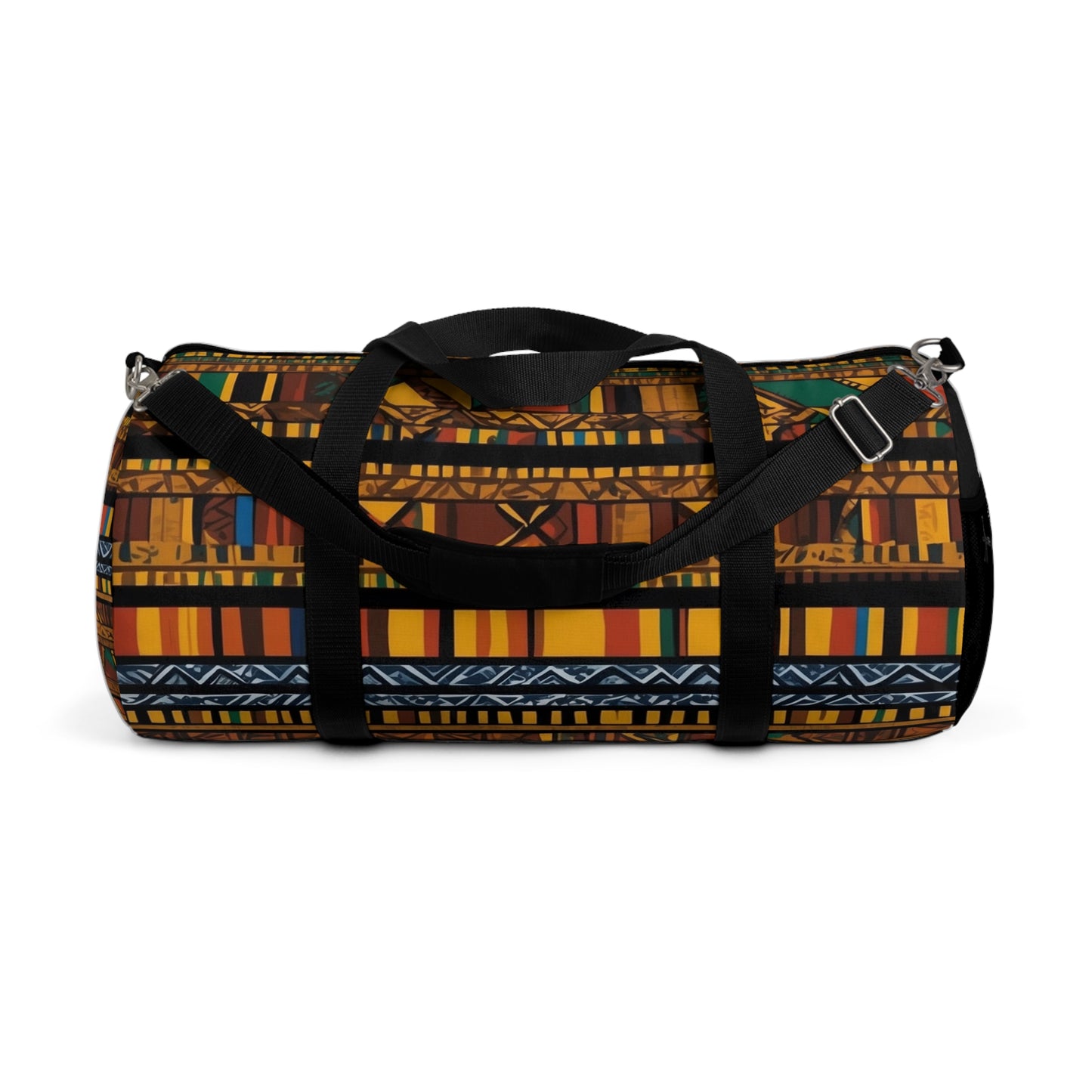 Vibrant African Inspired Pattern Duffel Bag - Stylish Sports & Travel Carryall