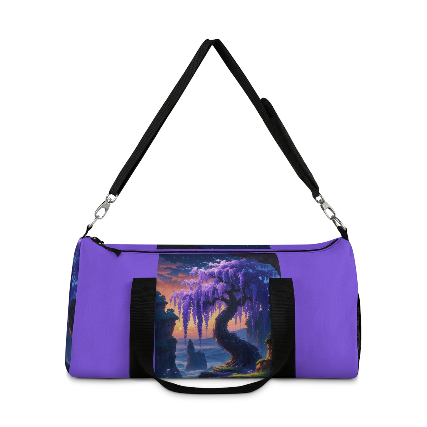 Fantasy Nature Duffel Bag - Stylish Travel Companion with Artistic Tree Design