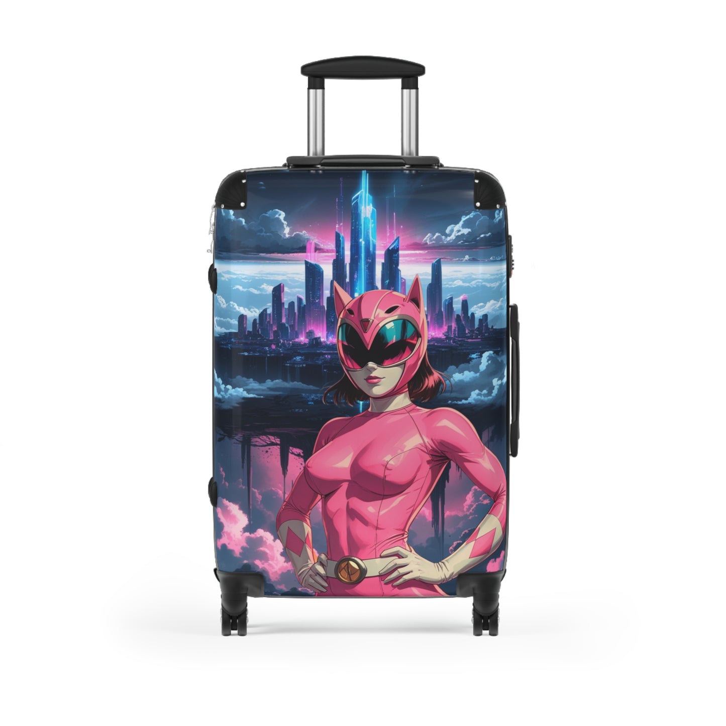 Vibrant Anime-Inspired Suitcase - Perfect for Vacations & Getaways