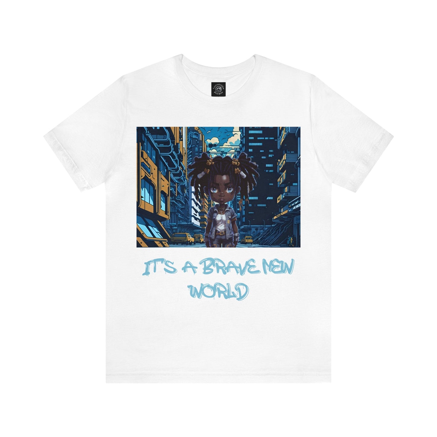 Brave New World | Black Girl Magic | Anime | HD Graphic | Trendy | Artwork | Unisex | Men's | Women's | Tee | T-Shirt