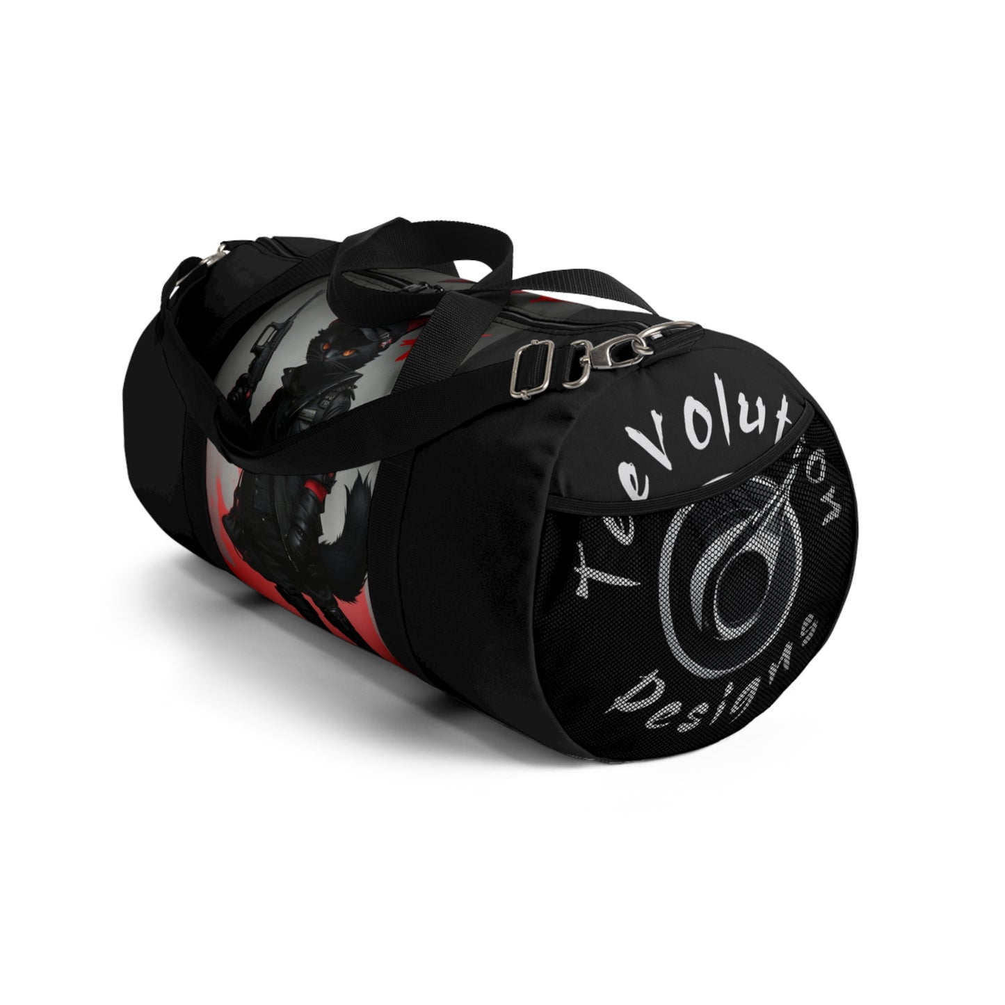 Sabo-Tabby Duffel Bag - Cool Cat Design for Travel & Gym