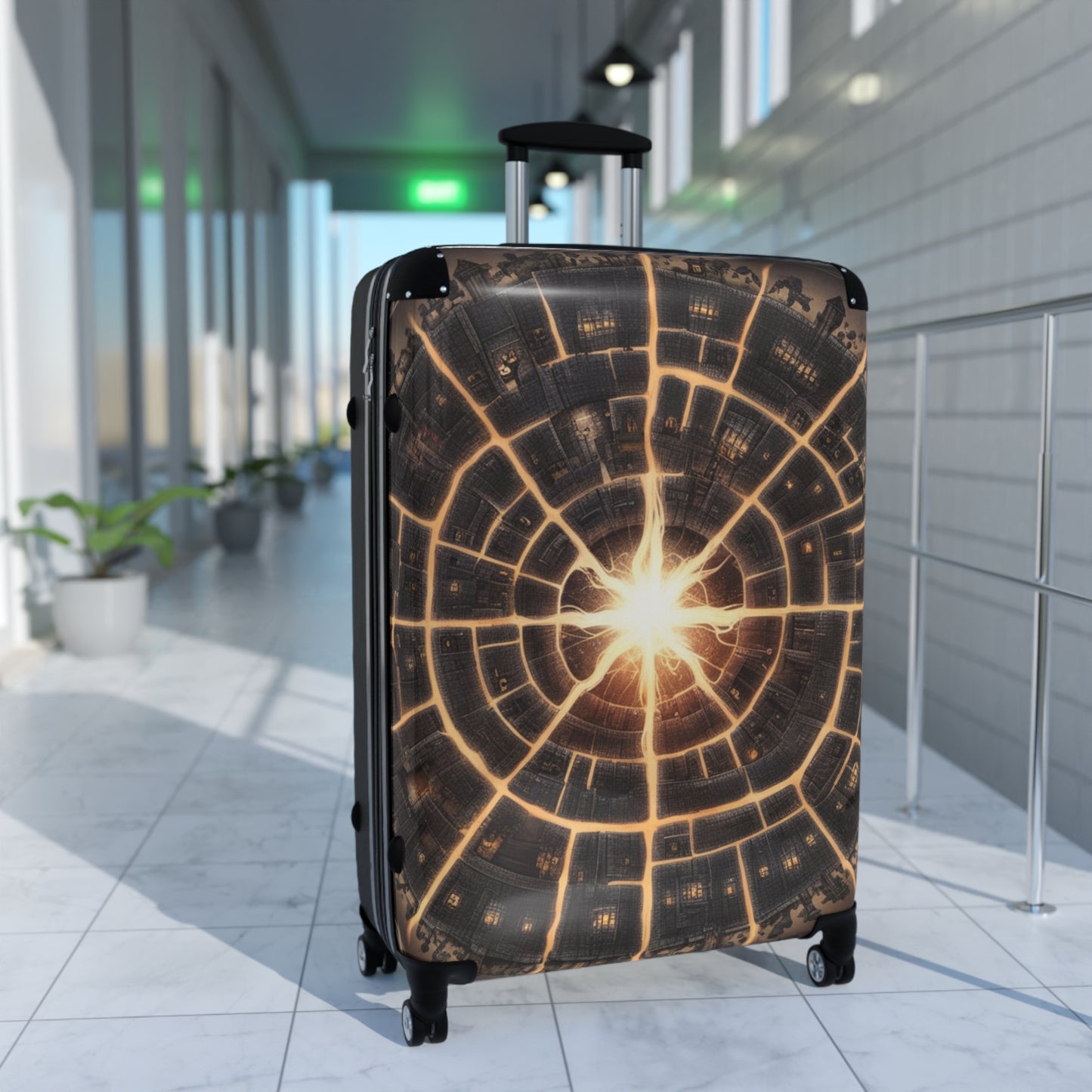 Stunning Cosmic Design Suitcase - Travel with Style