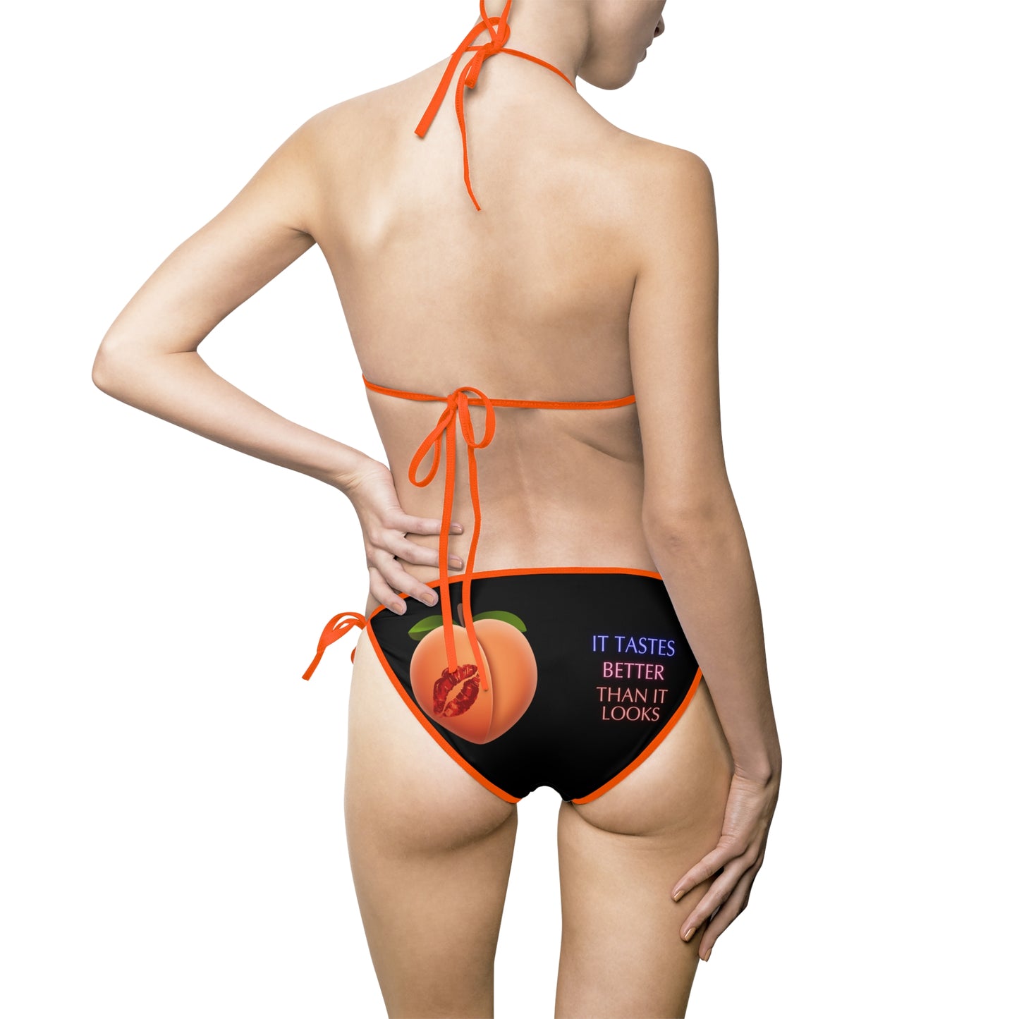 Stylish Women's Bikini Swimsuit - Vibrant Graphic Design for Beach & Pool