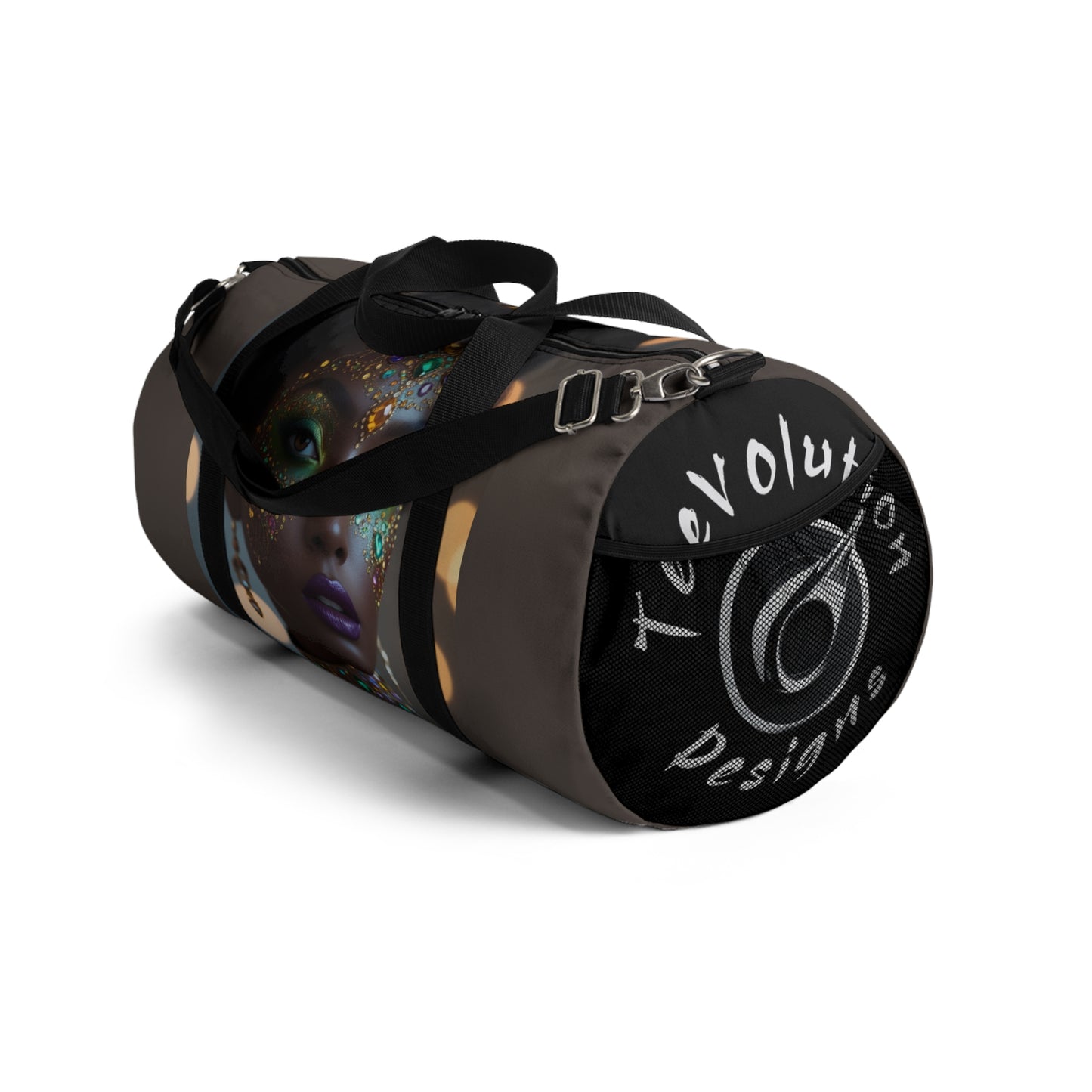 Colorful Glamour Print Duffel Bag for Travel & Gym