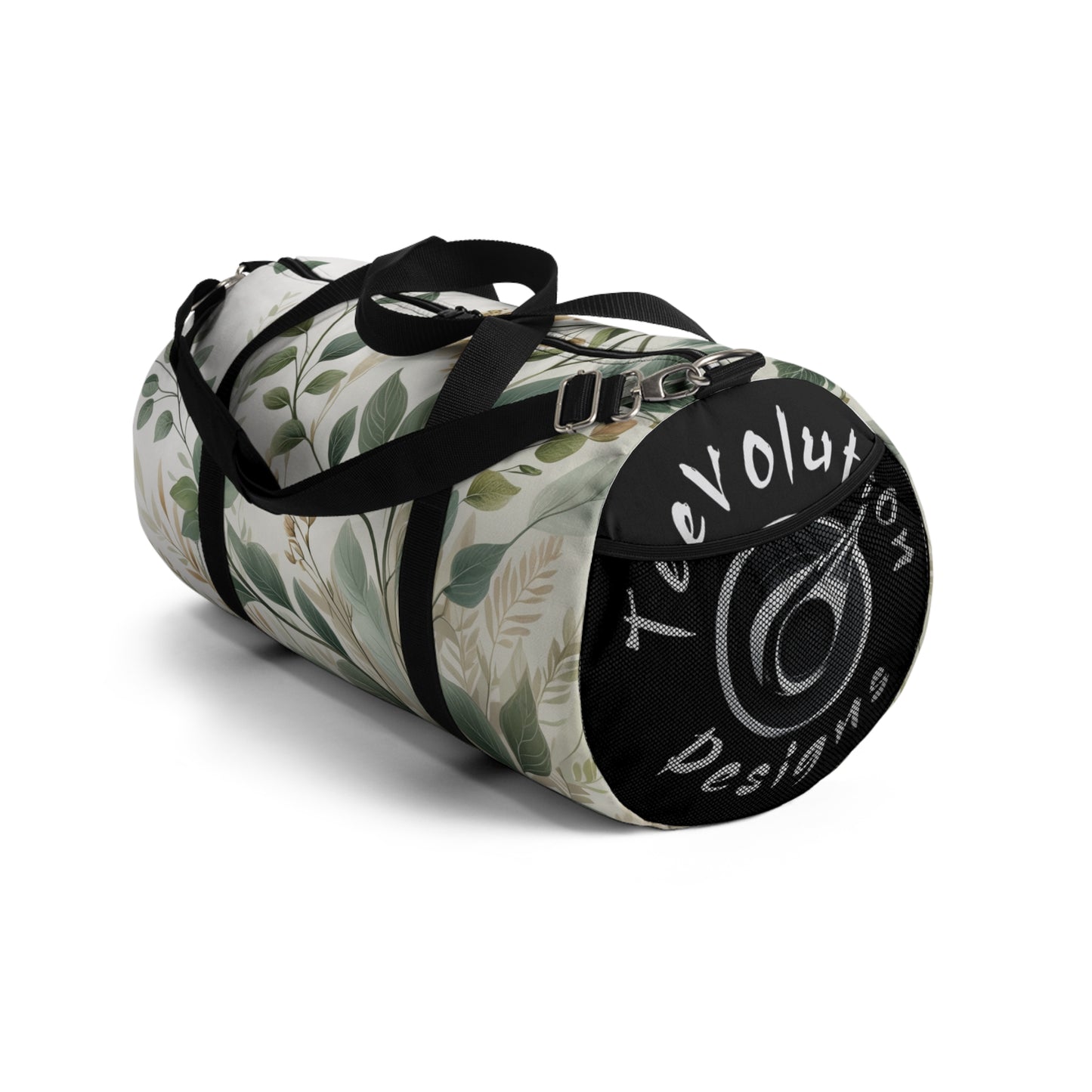 Botanical Print Duffel Bag - Stylish Travel Companion for Weekend Getaways