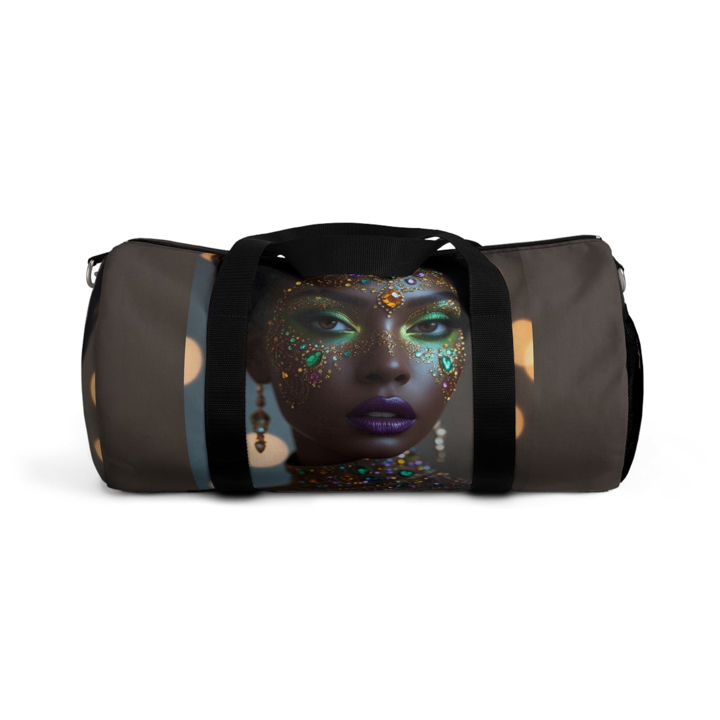 Colorful Glamour Print Duffel Bag for Travel & Gym