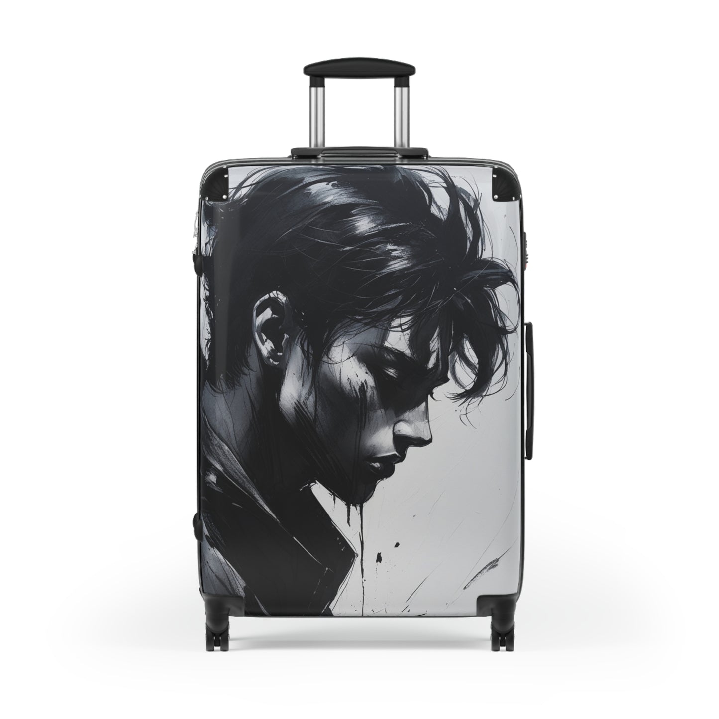 Anime Lover's Suitcase - Bold Graphic Design for Adventurers
