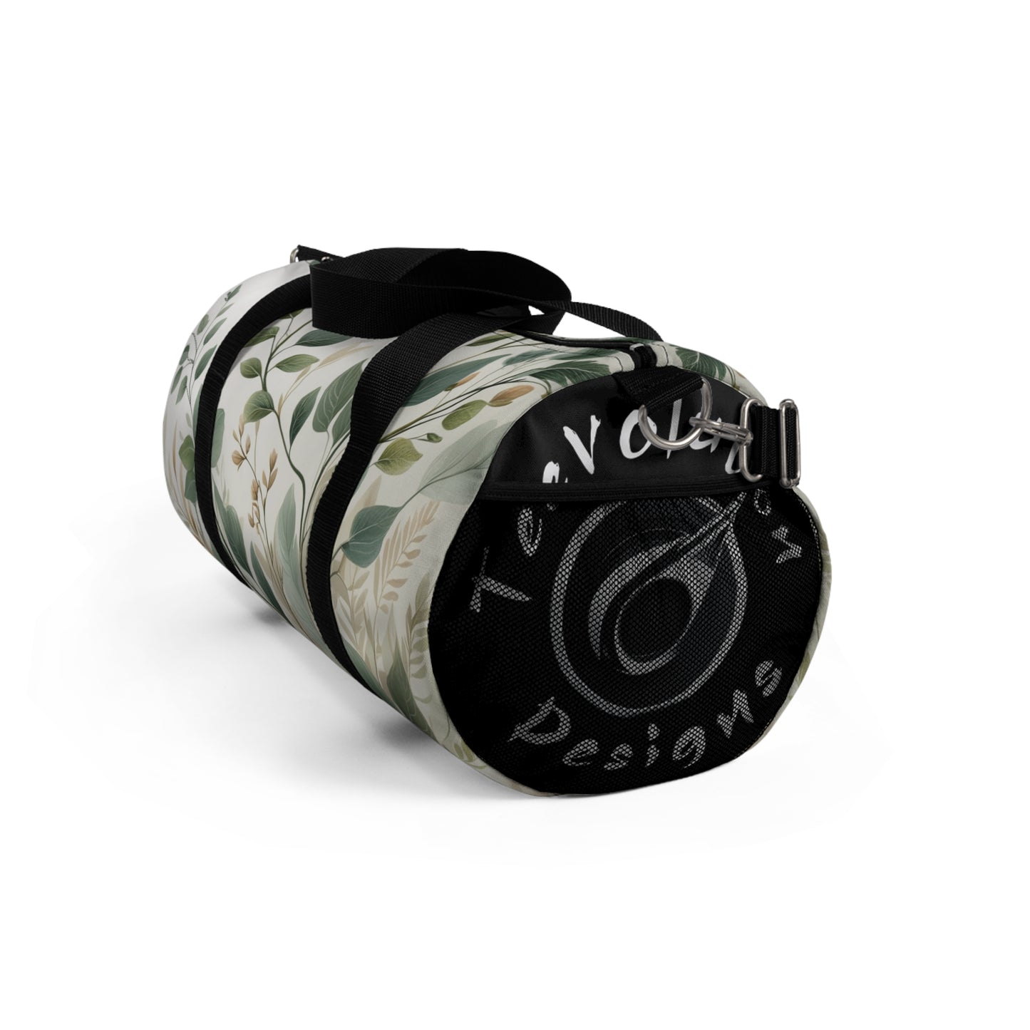 Botanical Print Duffel Bag - Stylish Travel Companion for Weekend Getaways