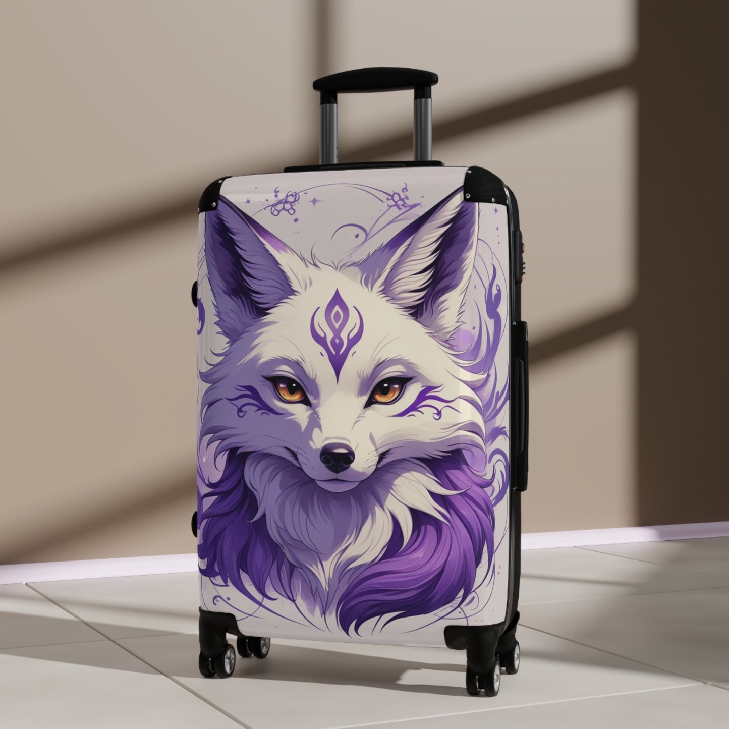 Kitsune Carry-On Suitcase - Stylish Travel Luggage
