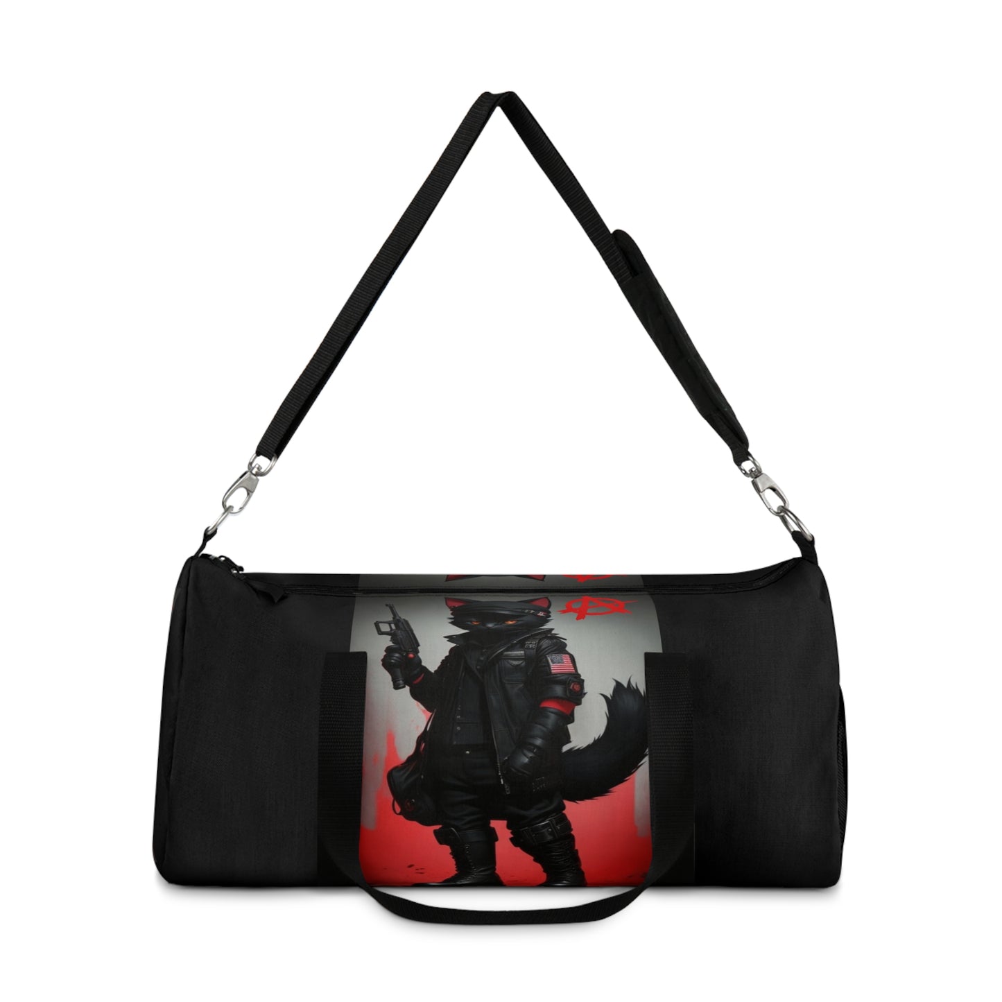 Sabo-Tabby Duffel Bag - Cool Cat Design for Travel & Gym
