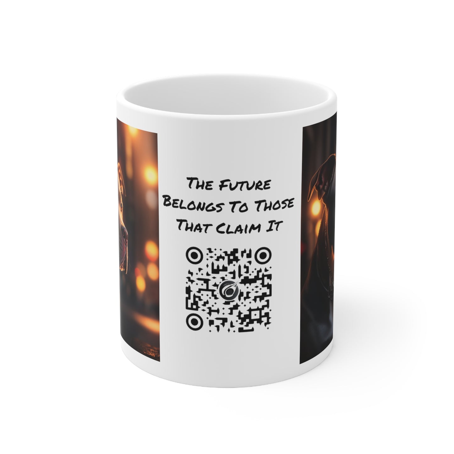 Man's Best Friend | Pitbull | HD | Dog Lover Gift | Pittie | Coffee | Tea | Hot Chocolate | Ceramic Mug | 11oz