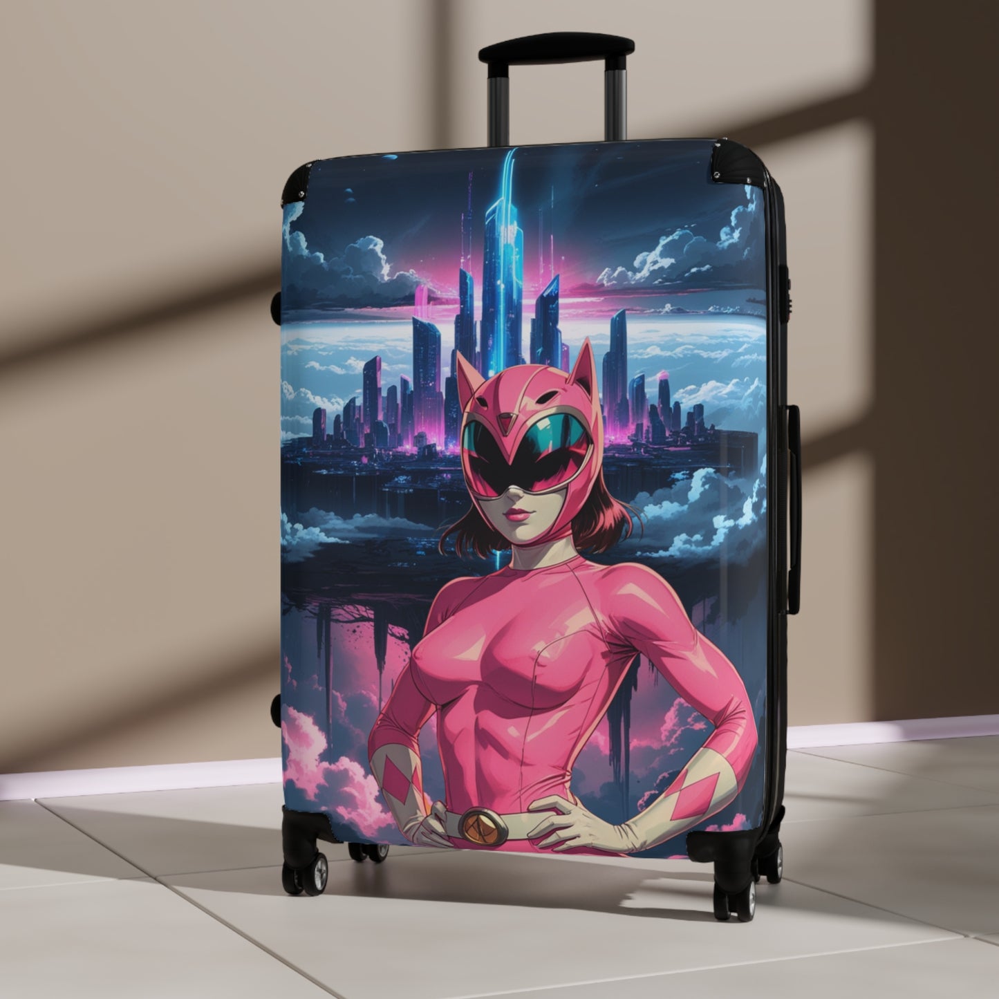 Vibrant Anime-Inspired Suitcase - Perfect for Vacations & Getaways