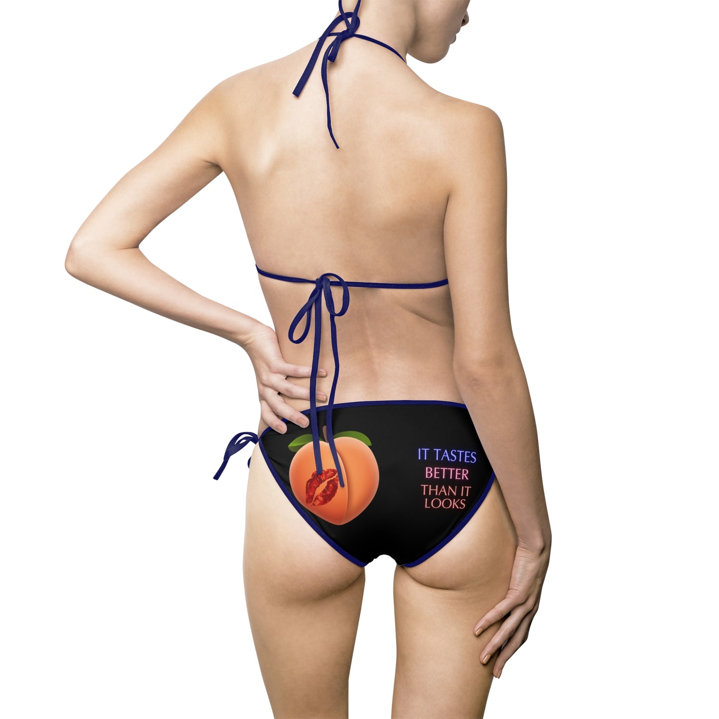 Stylish Women's Bikini Swimsuit - Vibrant Graphic Design for Beach & Pool
