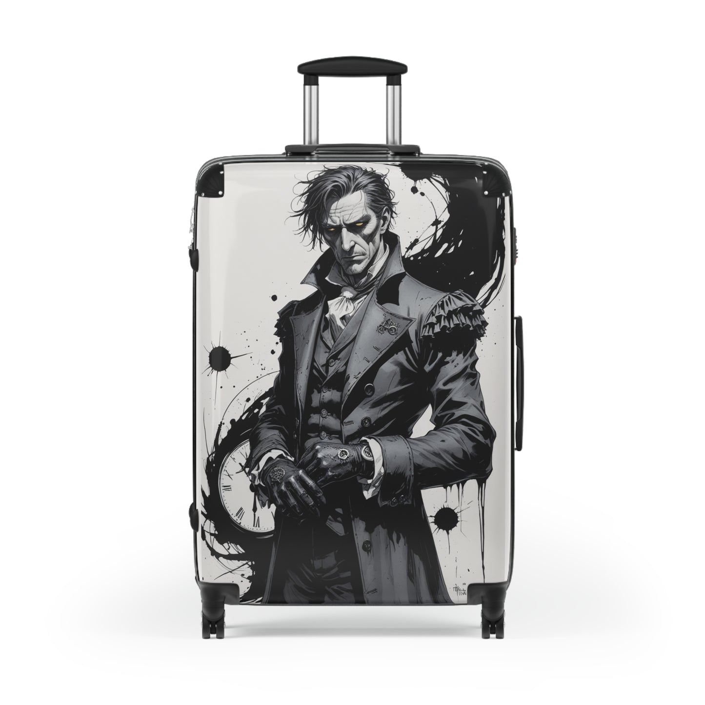 Stylish Graphic Suitcase with Unique Design