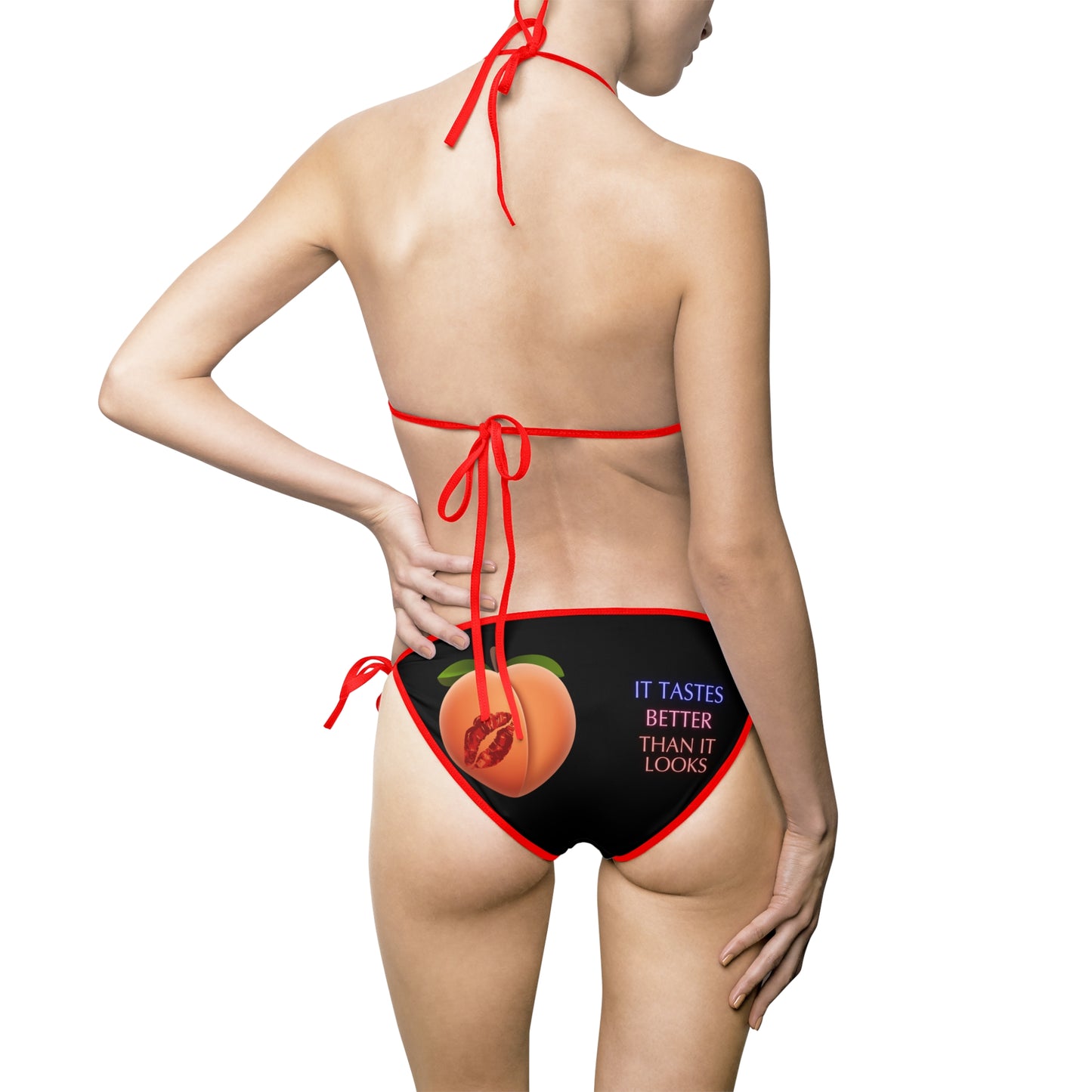 Stylish Women's Bikini Swimsuit - Vibrant Graphic Design for Beach & Pool