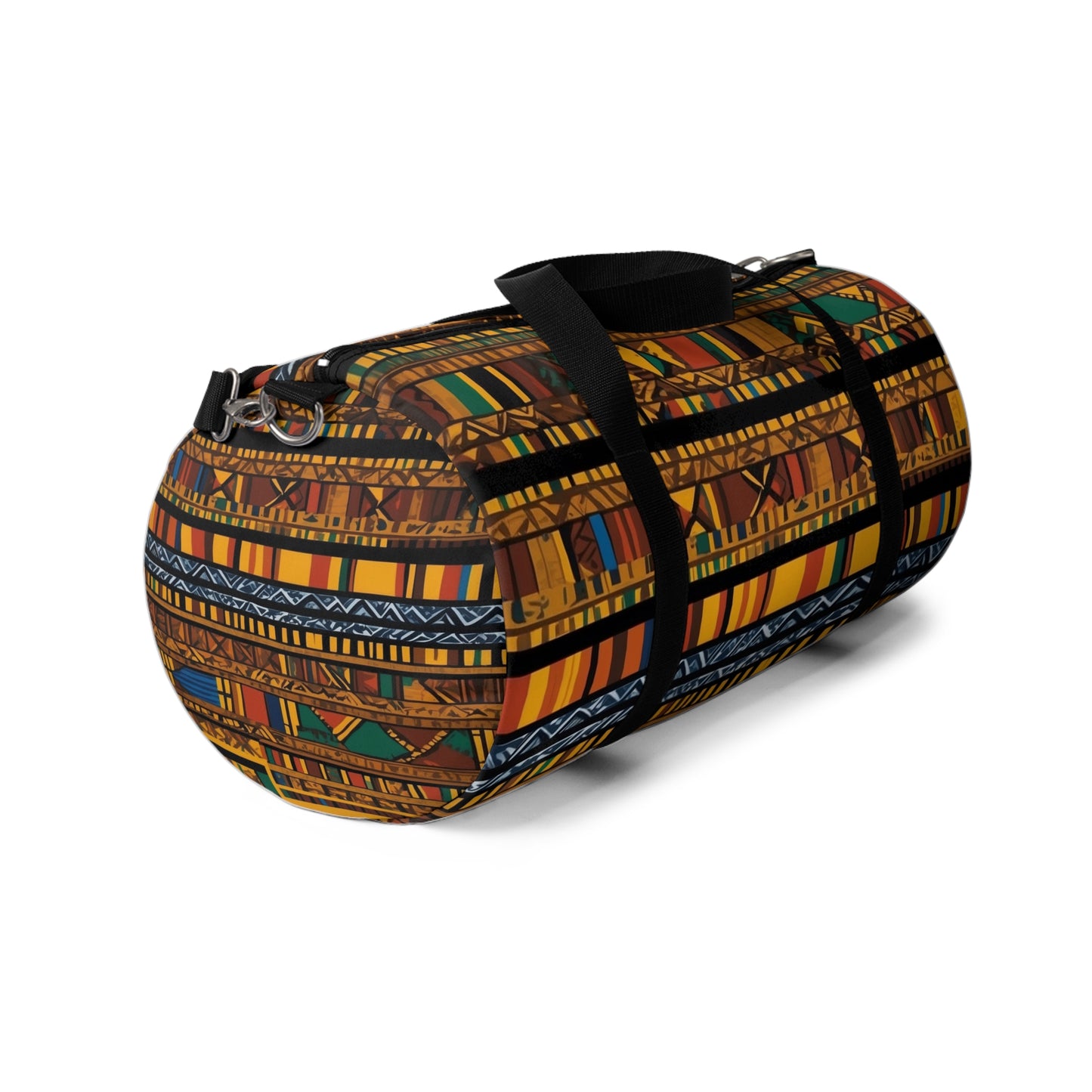 Vibrant African Inspired Pattern Duffel Bag - Stylish Sports & Travel Carryall