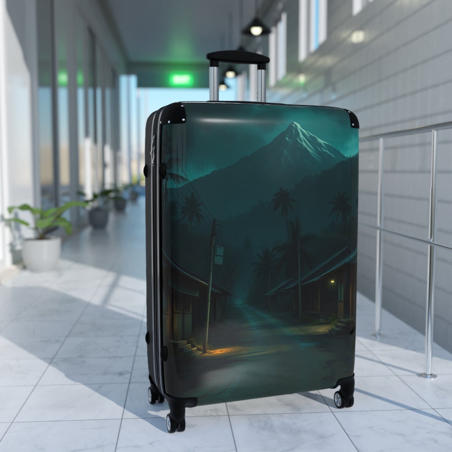 Mountain Landscape Carry-On Suitcase - Travel in Style