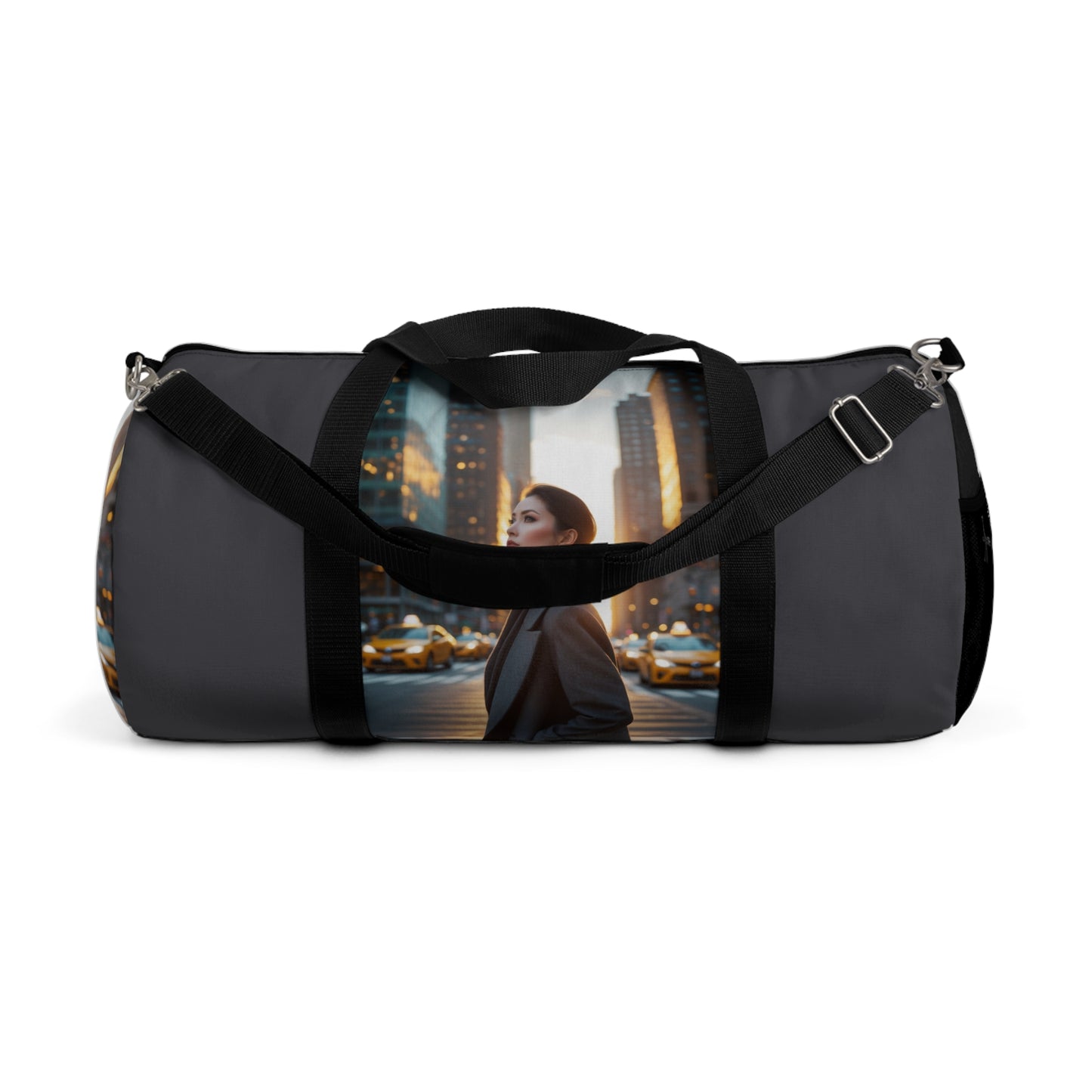 Stylish Cityscape Duffel Bag - Stylish Travel Bag for Urban Adventures