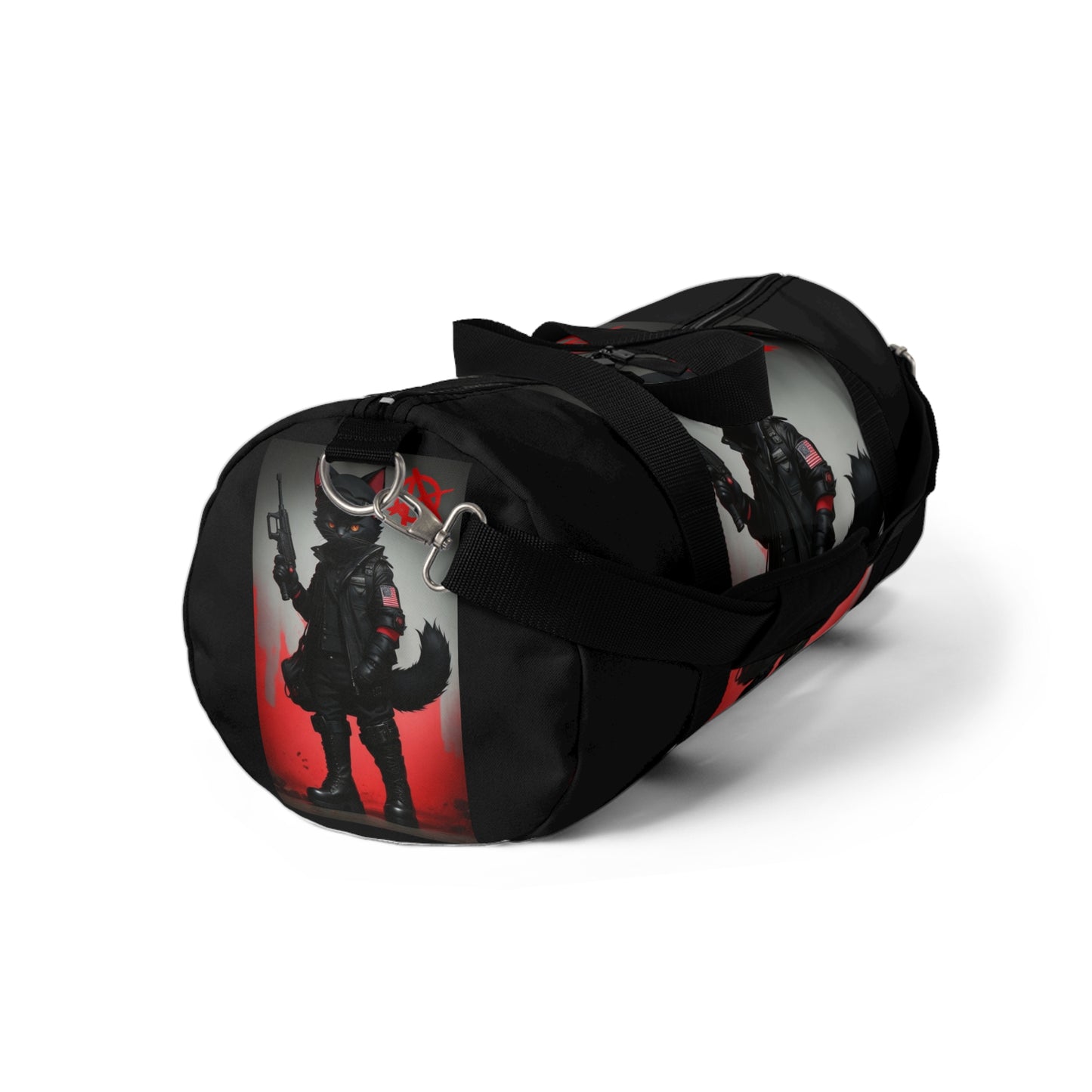 Sabo-Tabby Duffel Bag - Cool Cat Design for Travel & Gym