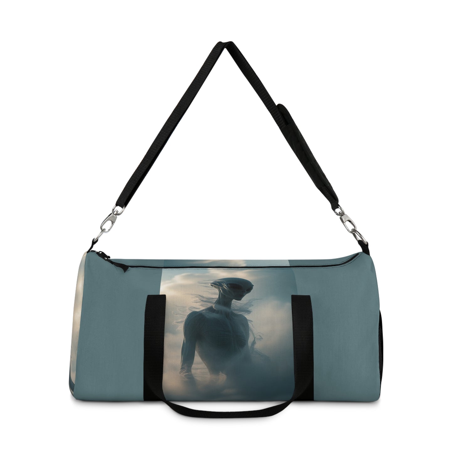 Mysterious Alien Duffel Bag - Perfect for Gym or Travel