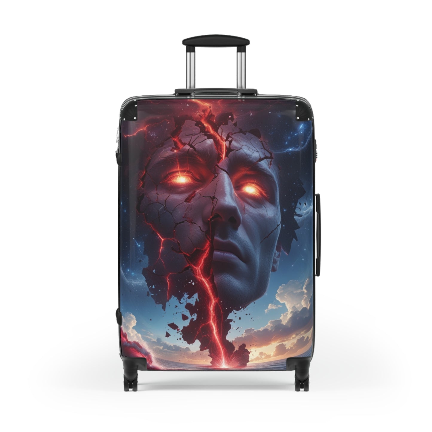 Bold Artwork Carry-On Suitcase with Artistic Design