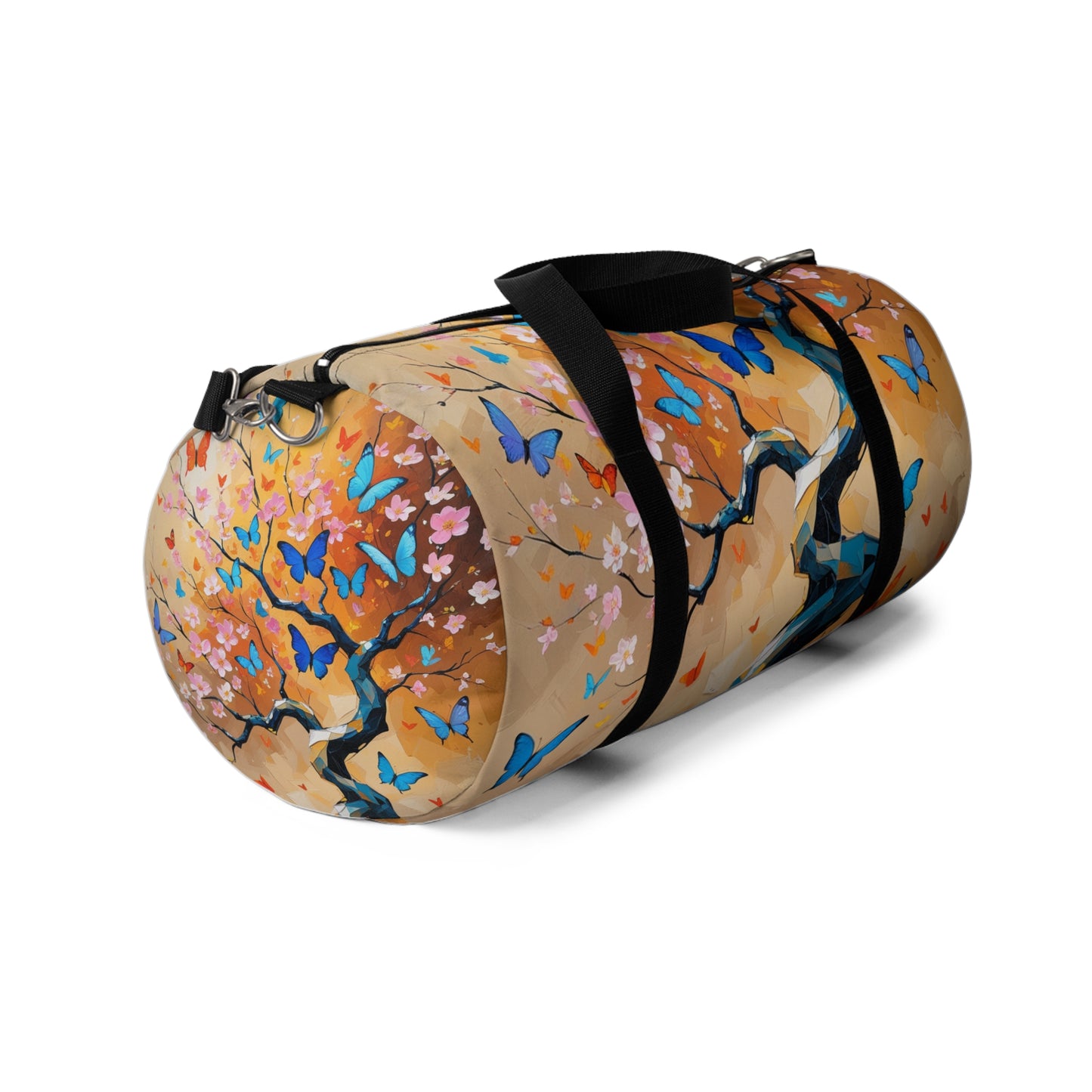 Colorful Butterfly Duffel Bag - Vibrant Travel Companion for Nature Lovers
