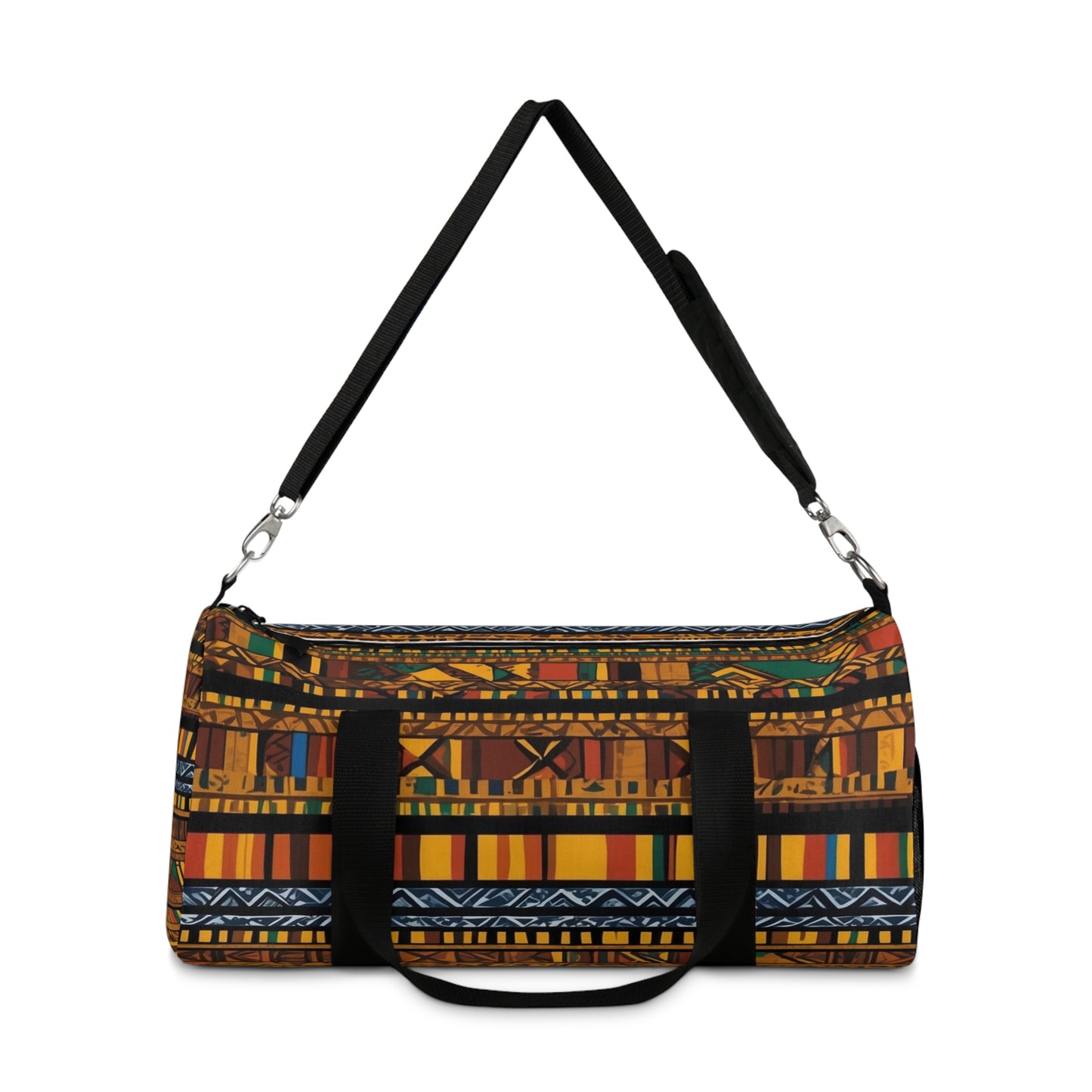 Vibrant African Inspired Pattern Duffel Bag - Stylish Sports & Travel Carryall