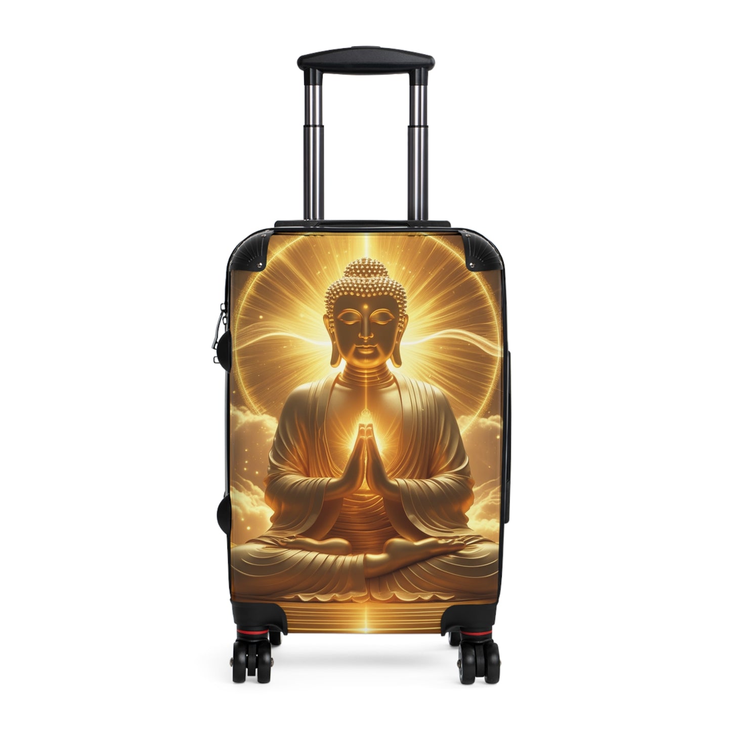 Zen Buddha Suitcase - Travel Style with Zen Vibes for Mindful Journeys