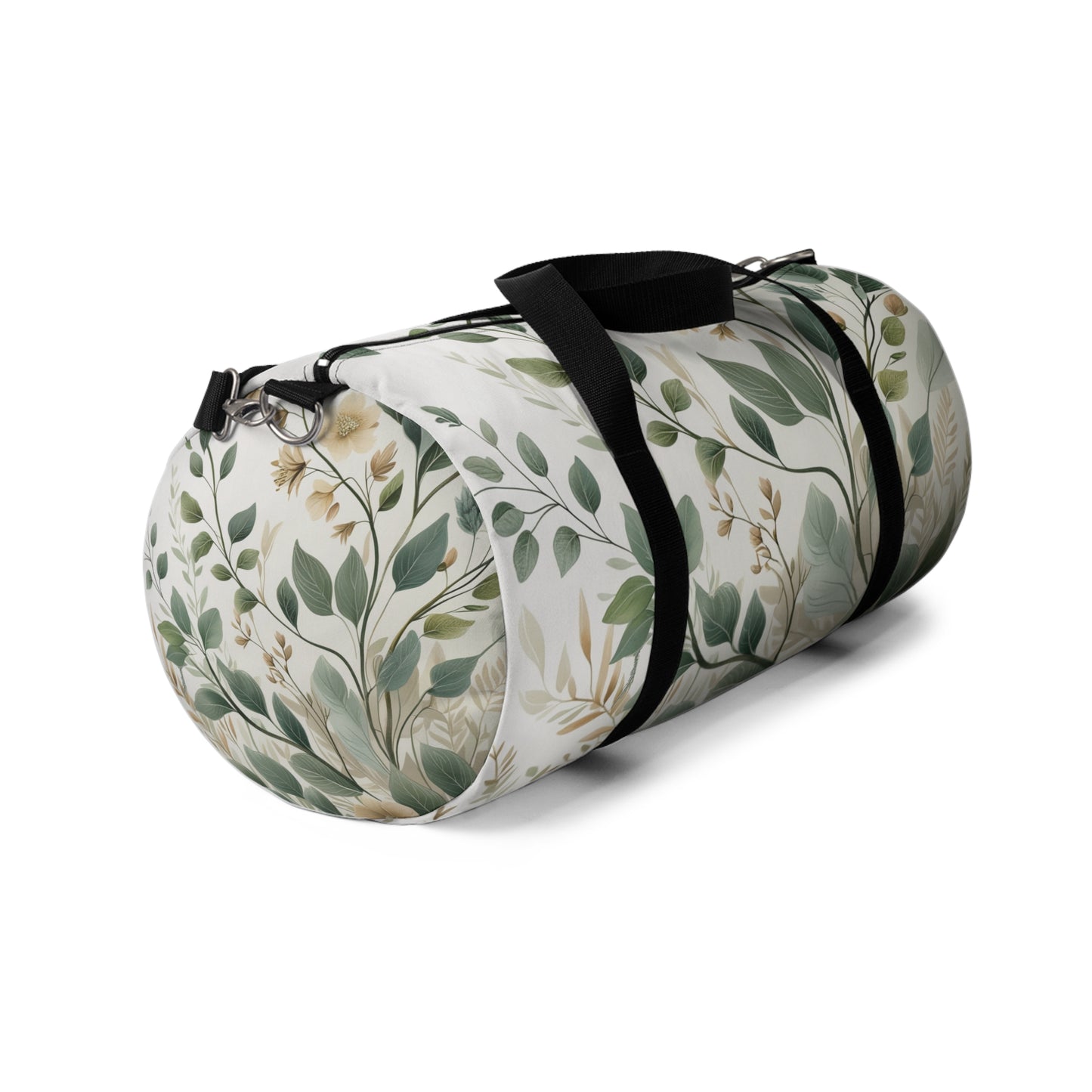 Botanical Print Duffel Bag - Stylish Travel Companion for Weekend Getaways