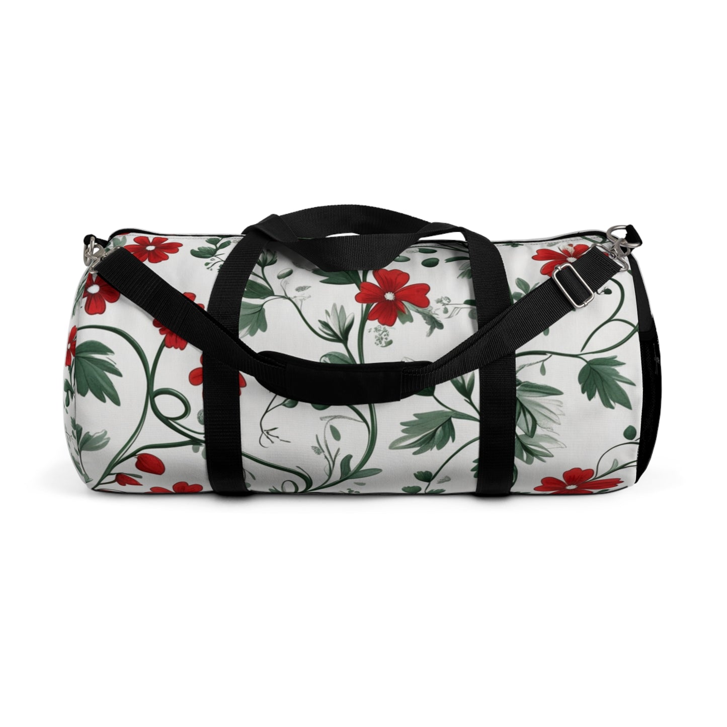Floral Pattern Duffel Bag - Stylish Gym & Travel Tote for Active Lifestyles