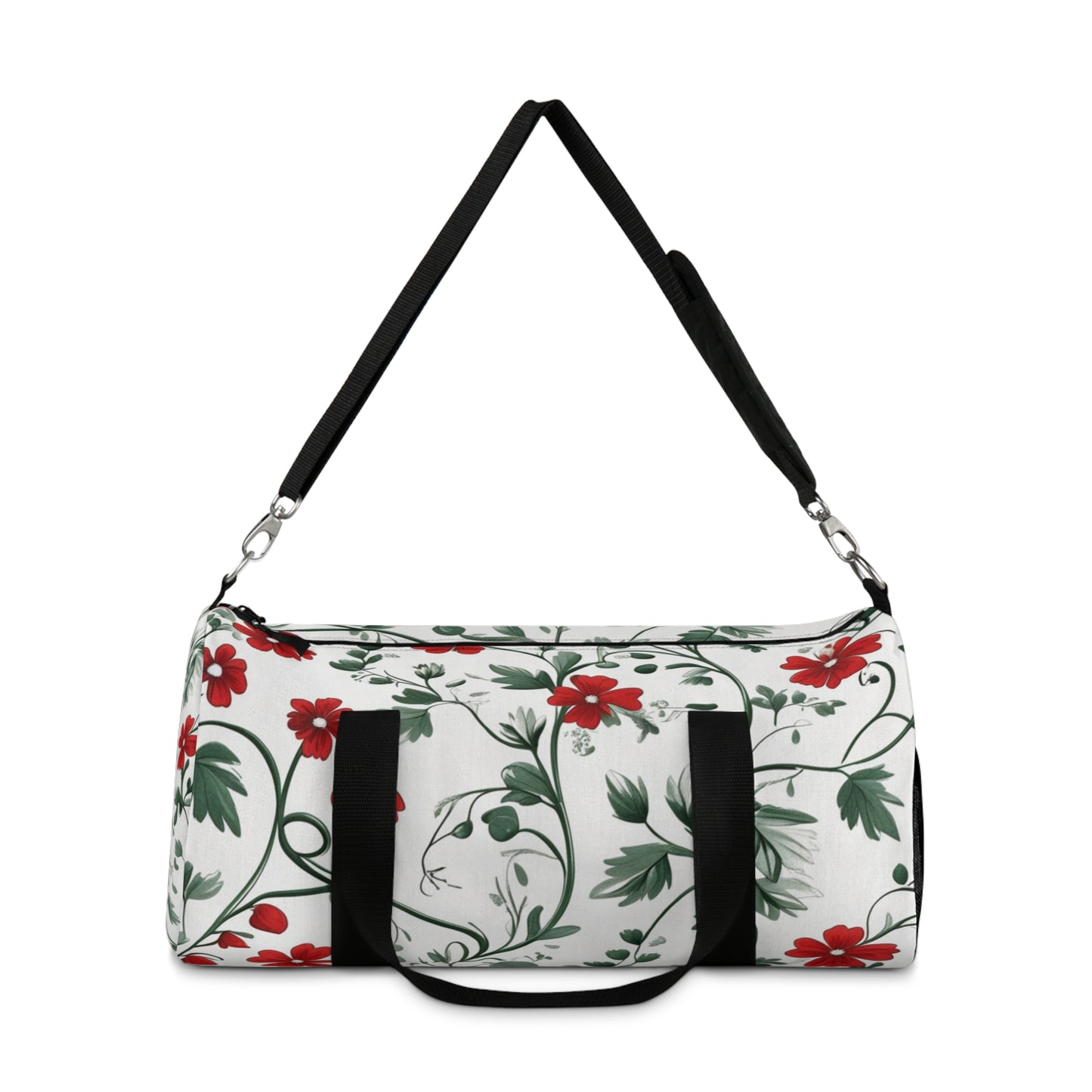 Floral Pattern Duffel Bag - Stylish Gym & Travel Tote for Active Lifestyles