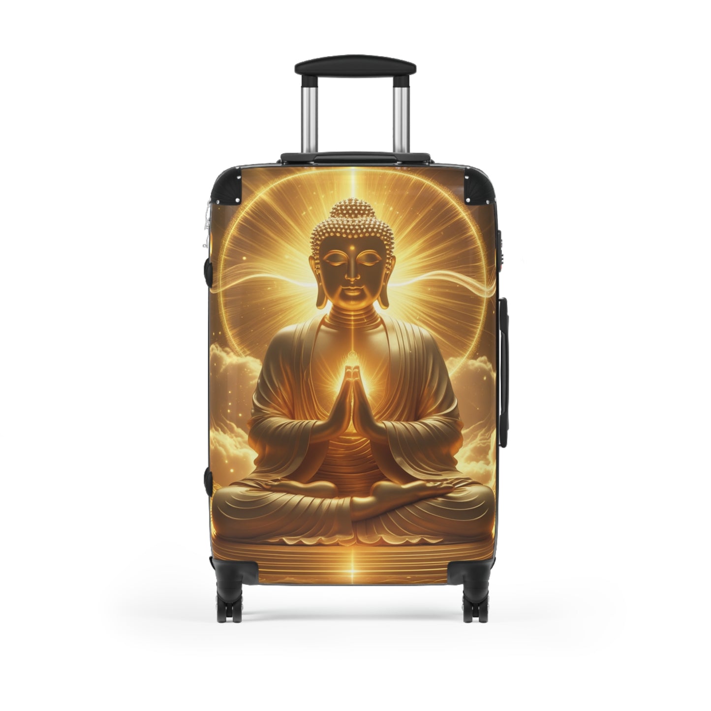 Zen Buddha Suitcase - Travel Style with Zen Vibes for Mindful Journeys