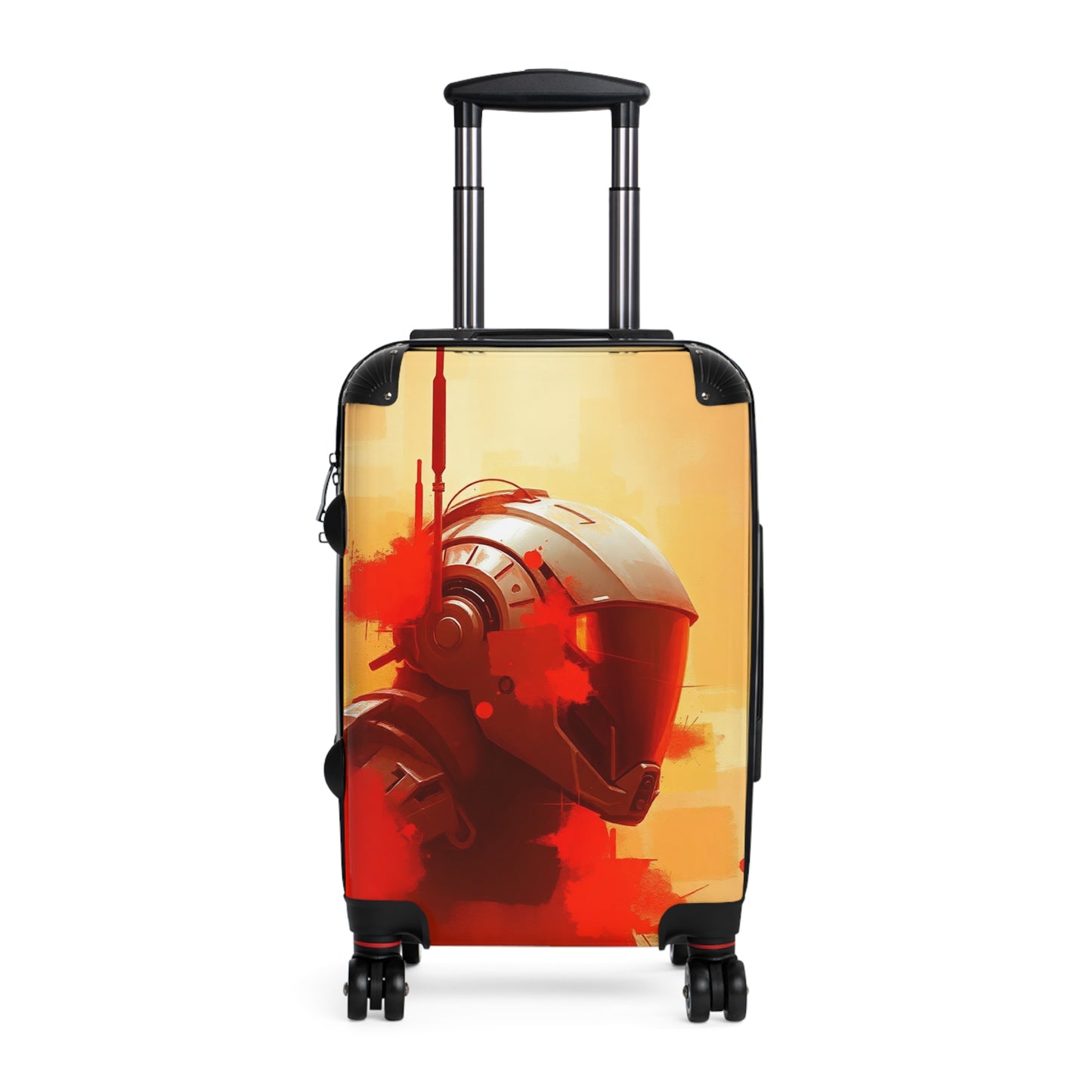 Futuristic Travel Suitcase with Bold Design