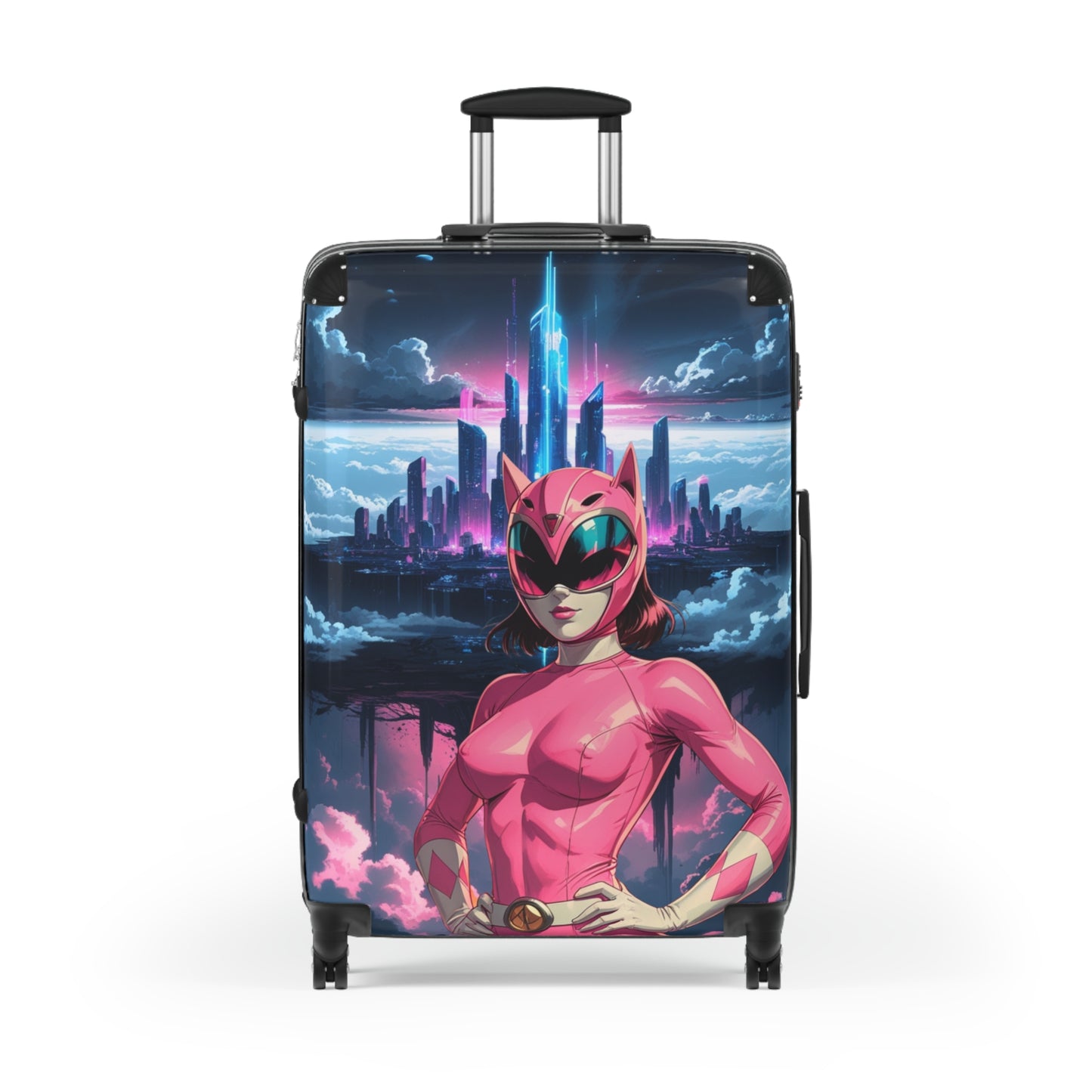 Vibrant Anime-Inspired Suitcase - Perfect for Vacations & Getaways