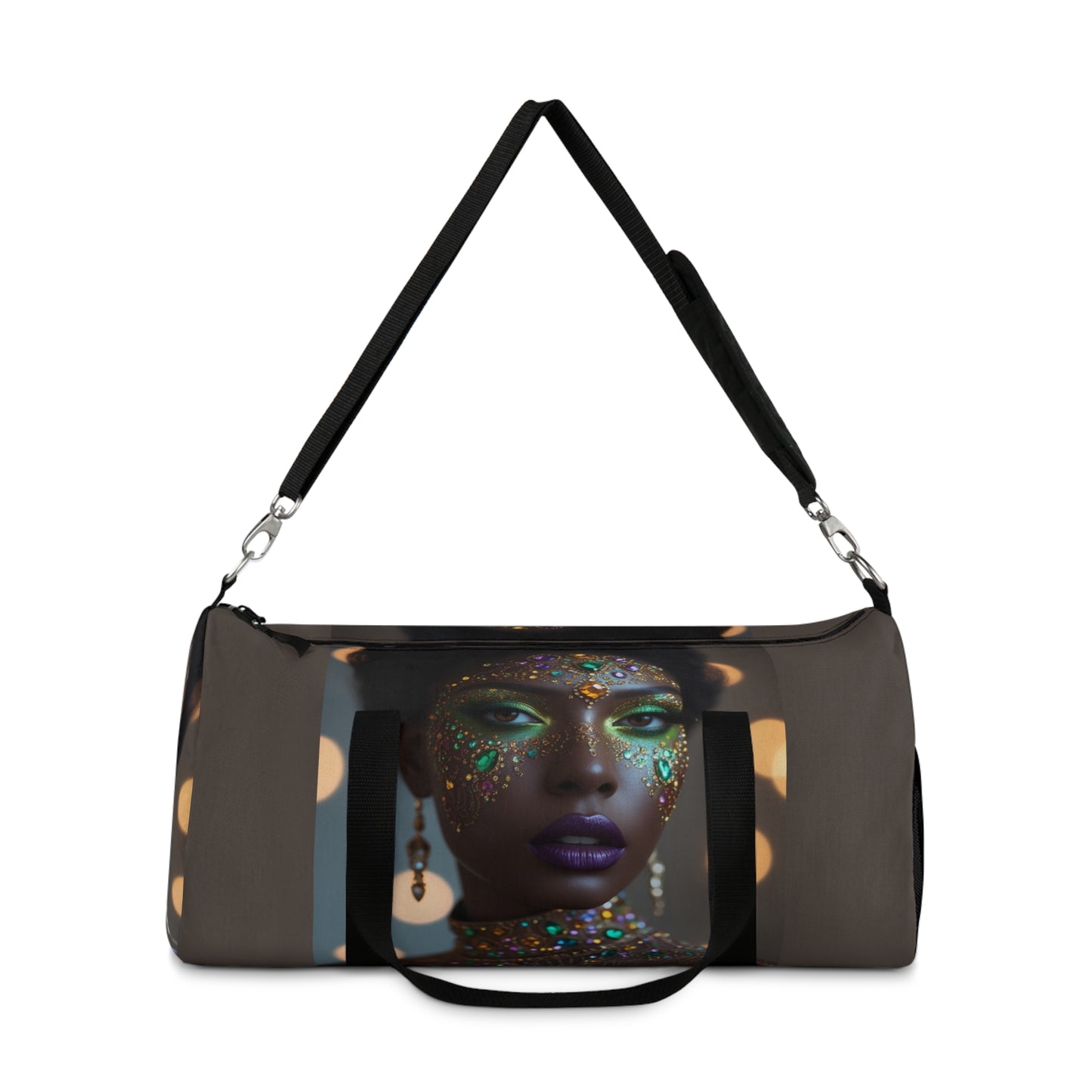 Colorful Glamour Print Duffel Bag for Travel & Gym