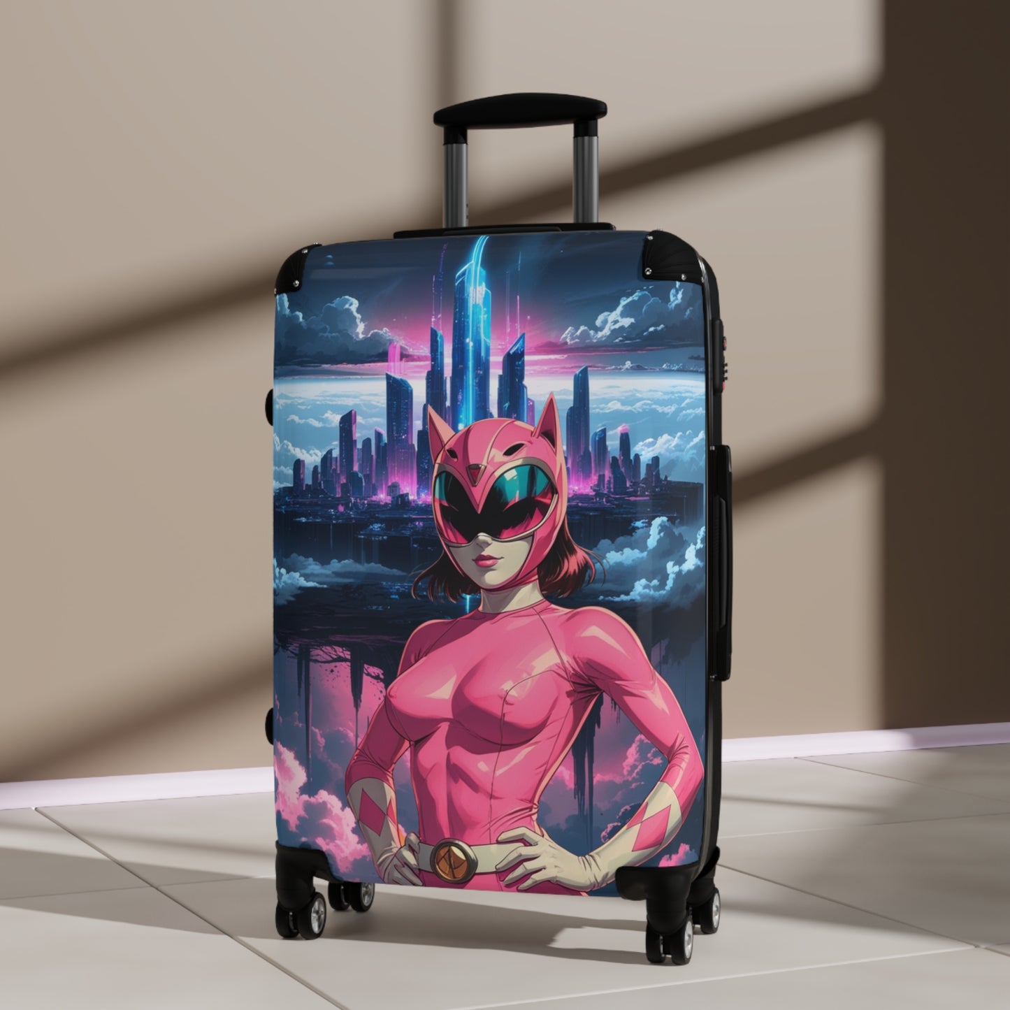 Vibrant Anime-Inspired Suitcase - Perfect for Vacations & Getaways