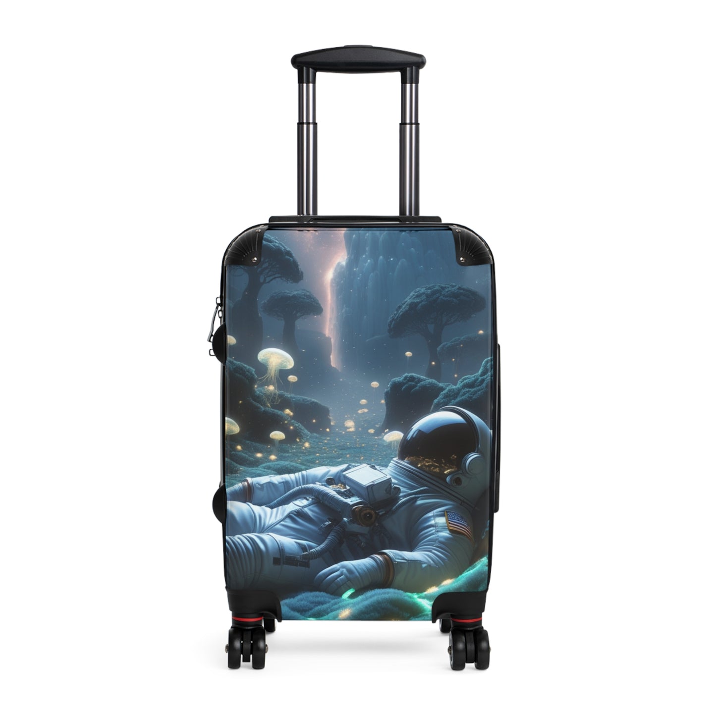 Astronaut In The Ocean Hard Shell Suitcase - Unique Travel Luggage for Space Lovers