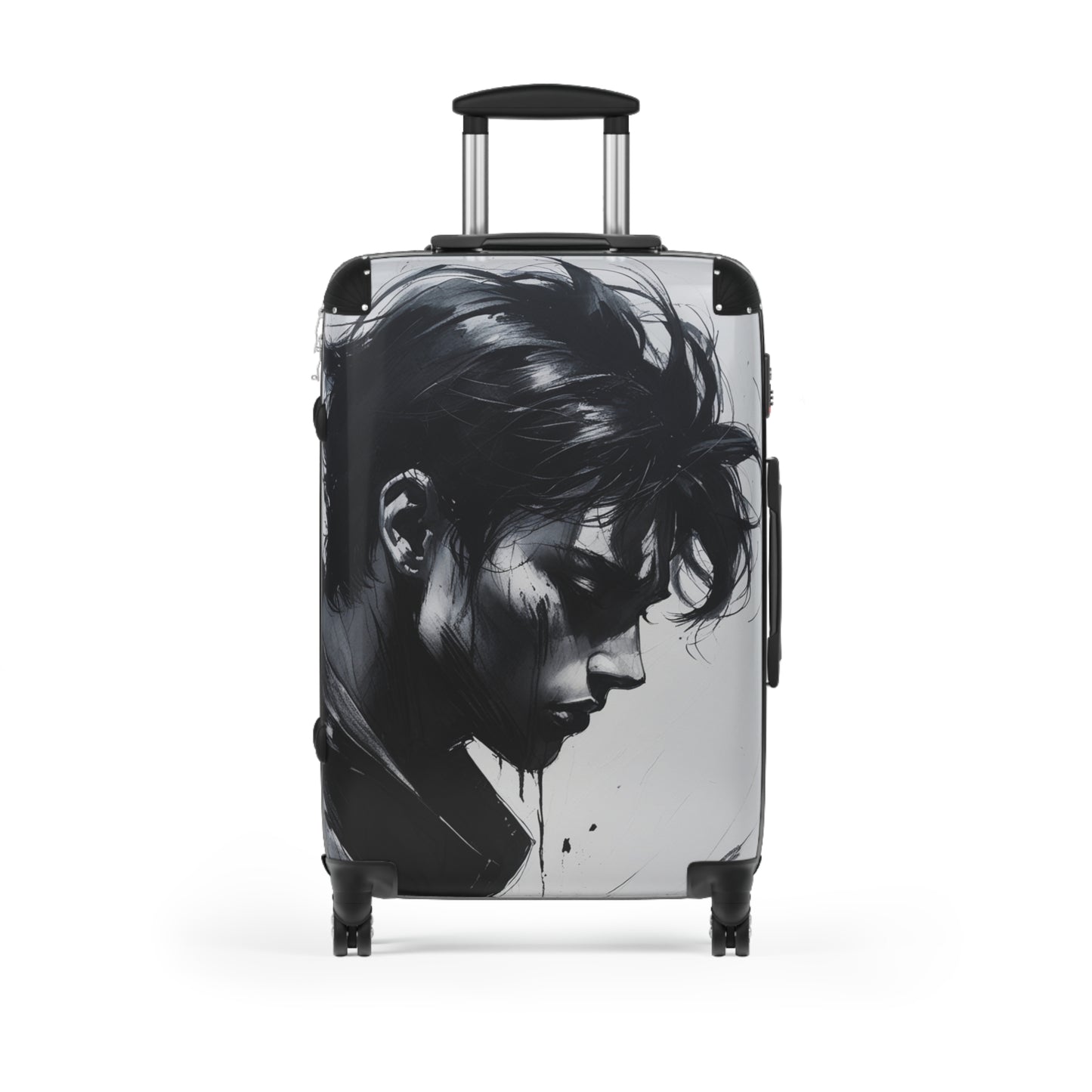 Anime Lover's Suitcase - Bold Graphic Design for Adventurers