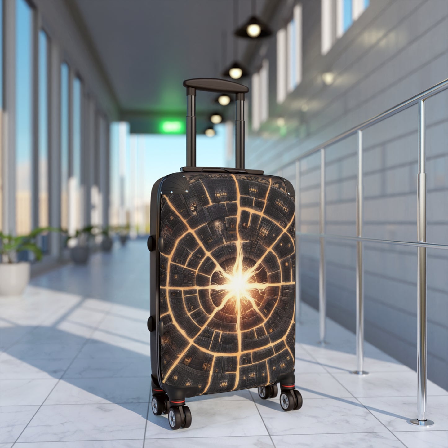 Stunning Cosmic Design Suitcase - Travel with Style
