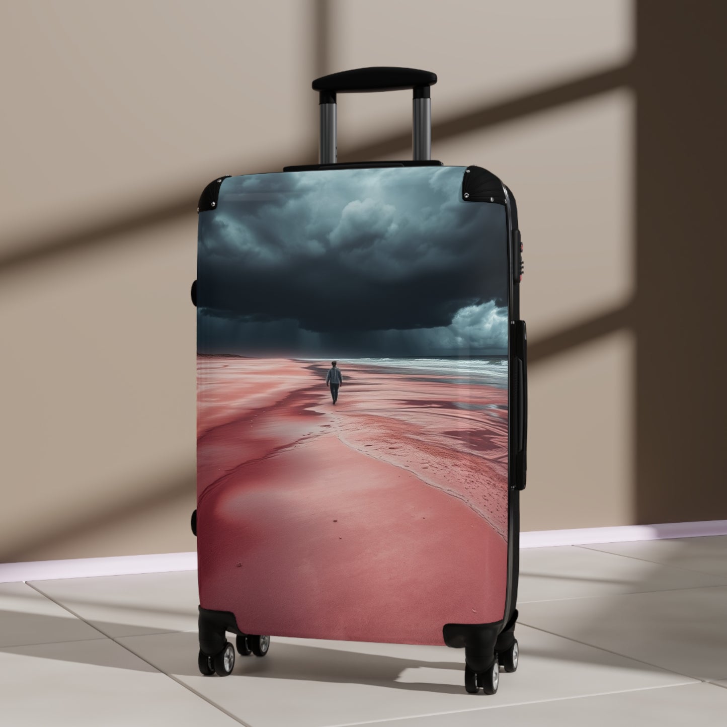 Scenic Travel Suitcase - Stylish Luggage for Adventurers