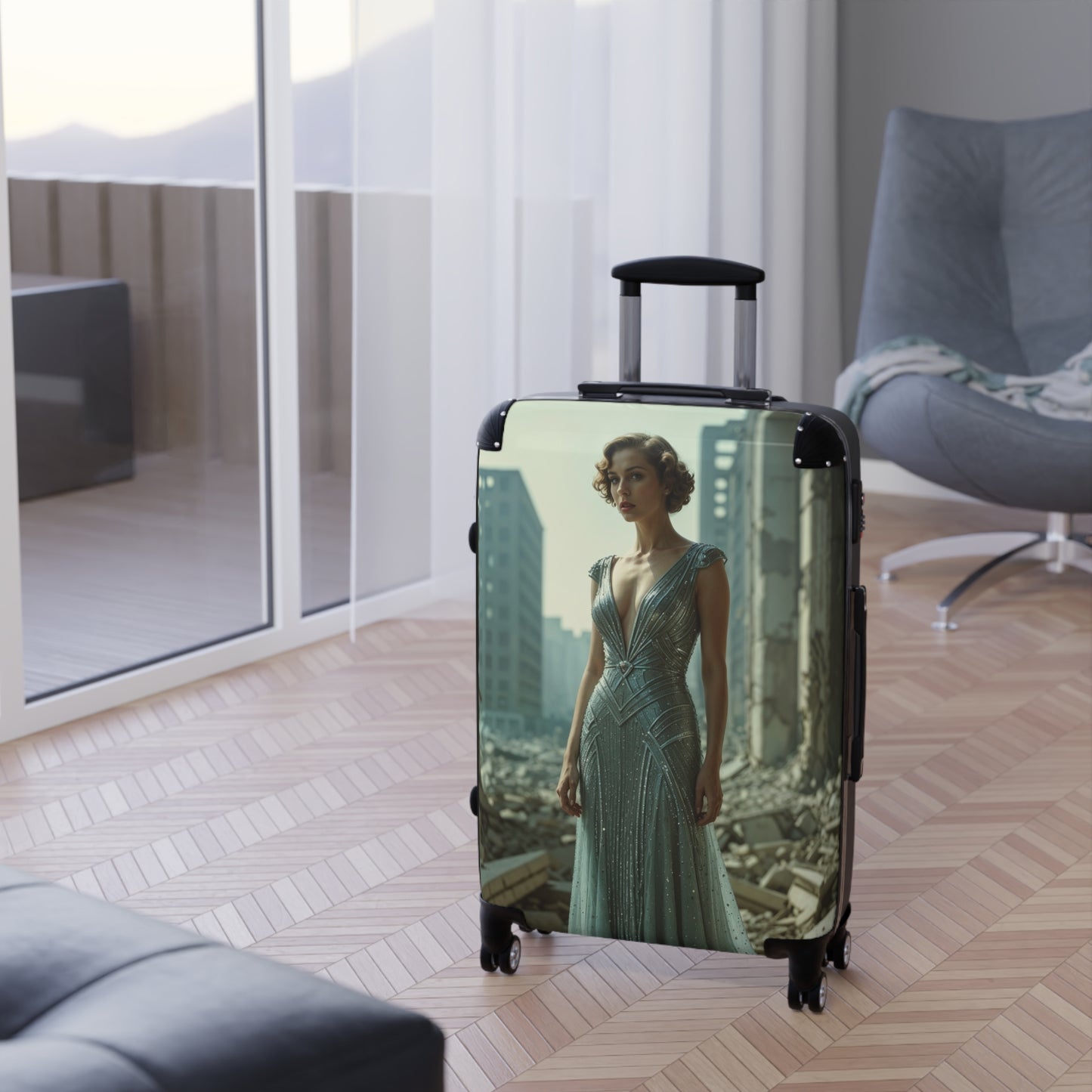 Elegant Women's Suitcase for Glamorous Travel