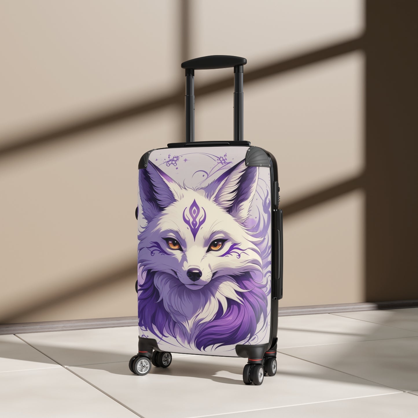 Kitsune Carry-On Suitcase - Stylish Travel Luggage